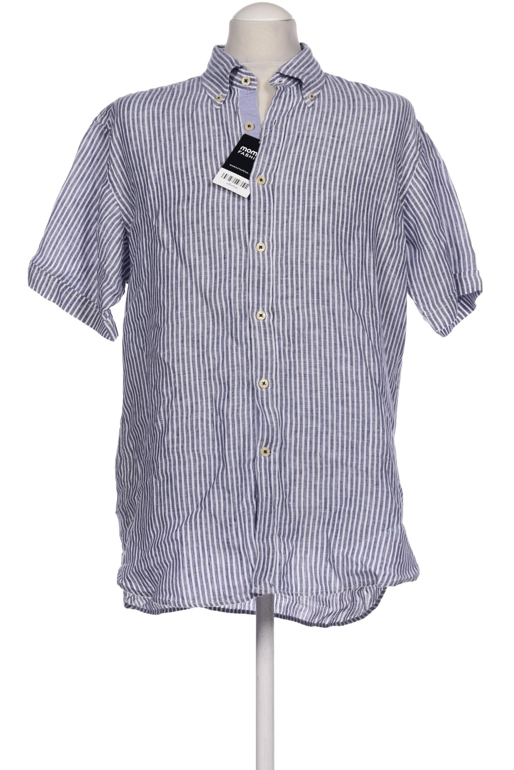 

Tom Rusborg Herren Hemd, blau, Gr. 52