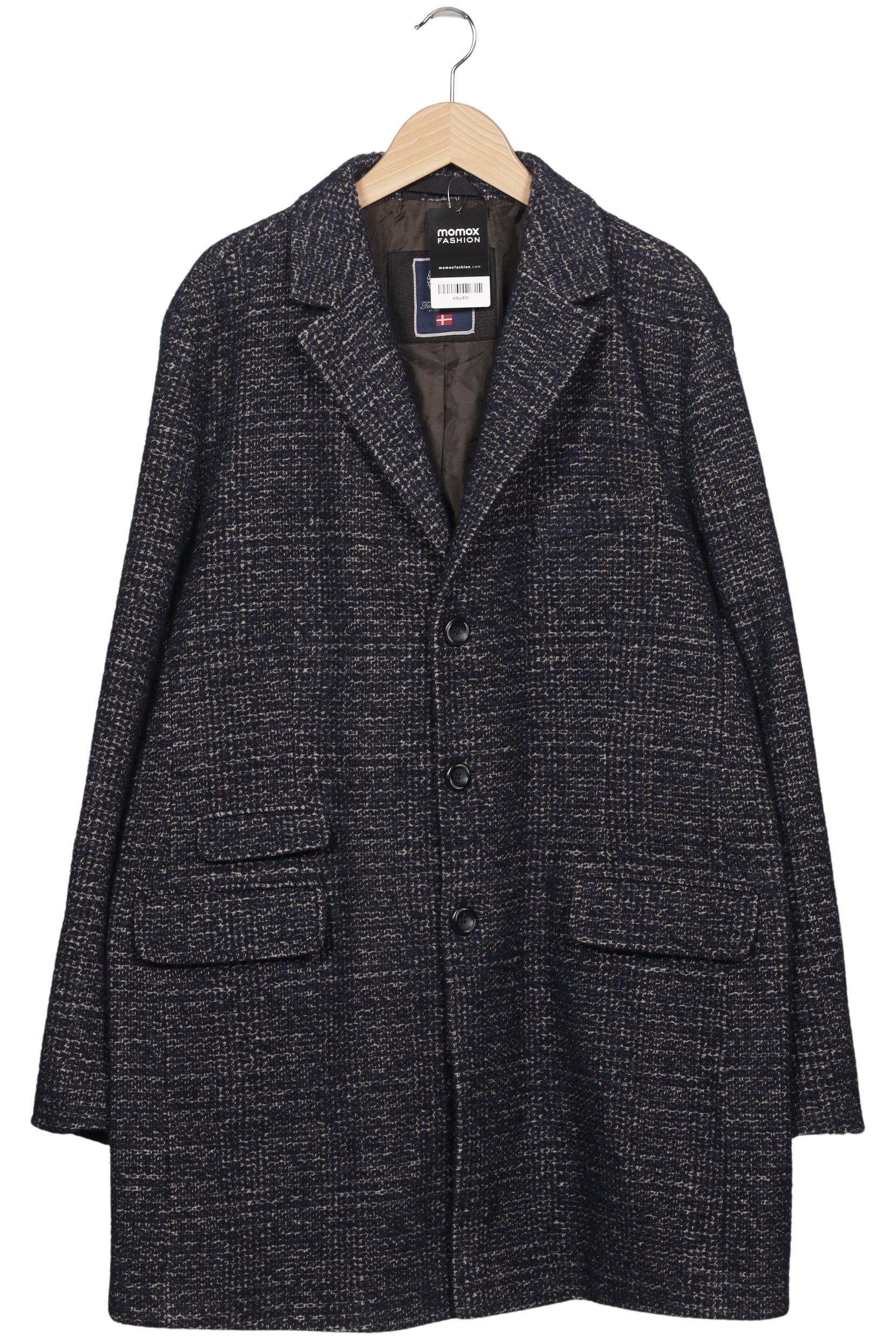 

Tom Rusborg Herren Mantel, marineblau, Gr. 60