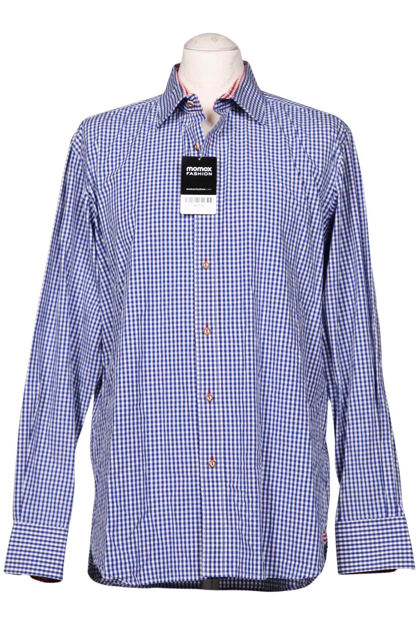 

Tom Rusborg Herren Hemd, blau, Gr. 52