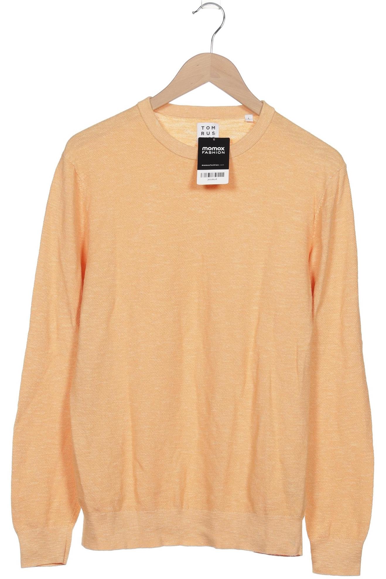 

Tom Rusborg Herren Pullover, orange, Gr. 52