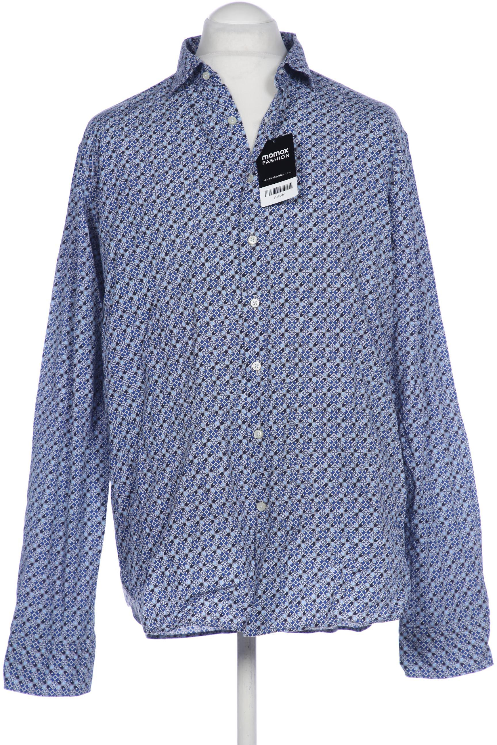 

Tom Rusborg Herren Hemd, blau, Gr. 54
