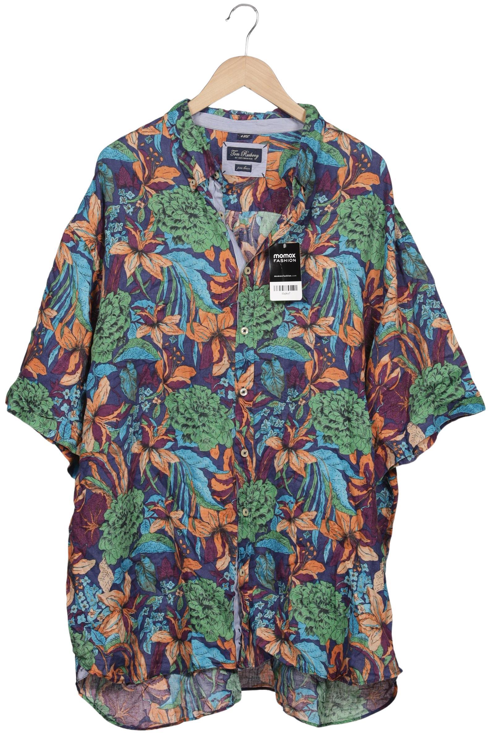 

Tom Rusborg Herren Hemd, mehrfarbig, Gr. 60