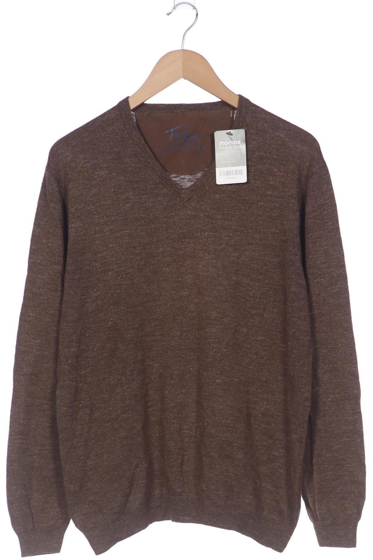 

Tom Rusborg Herren Pullover, braun, Gr. 52