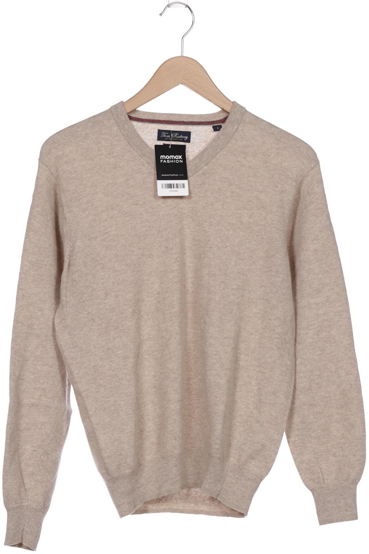 

Tom Rusborg Herren Pullover, beige, Gr. 46