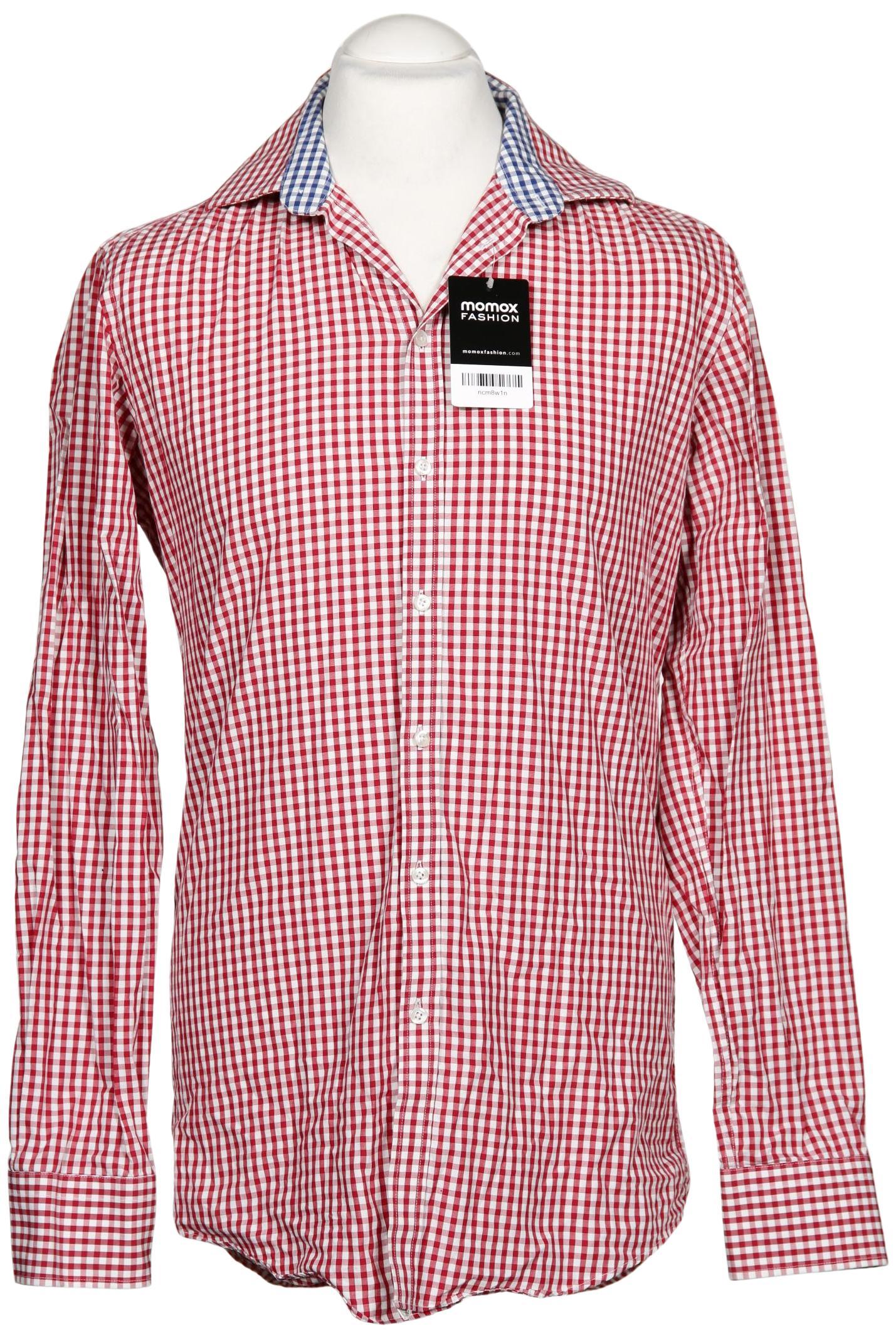 

Tom Rusborg Herren Hemd, rot, Gr. 48