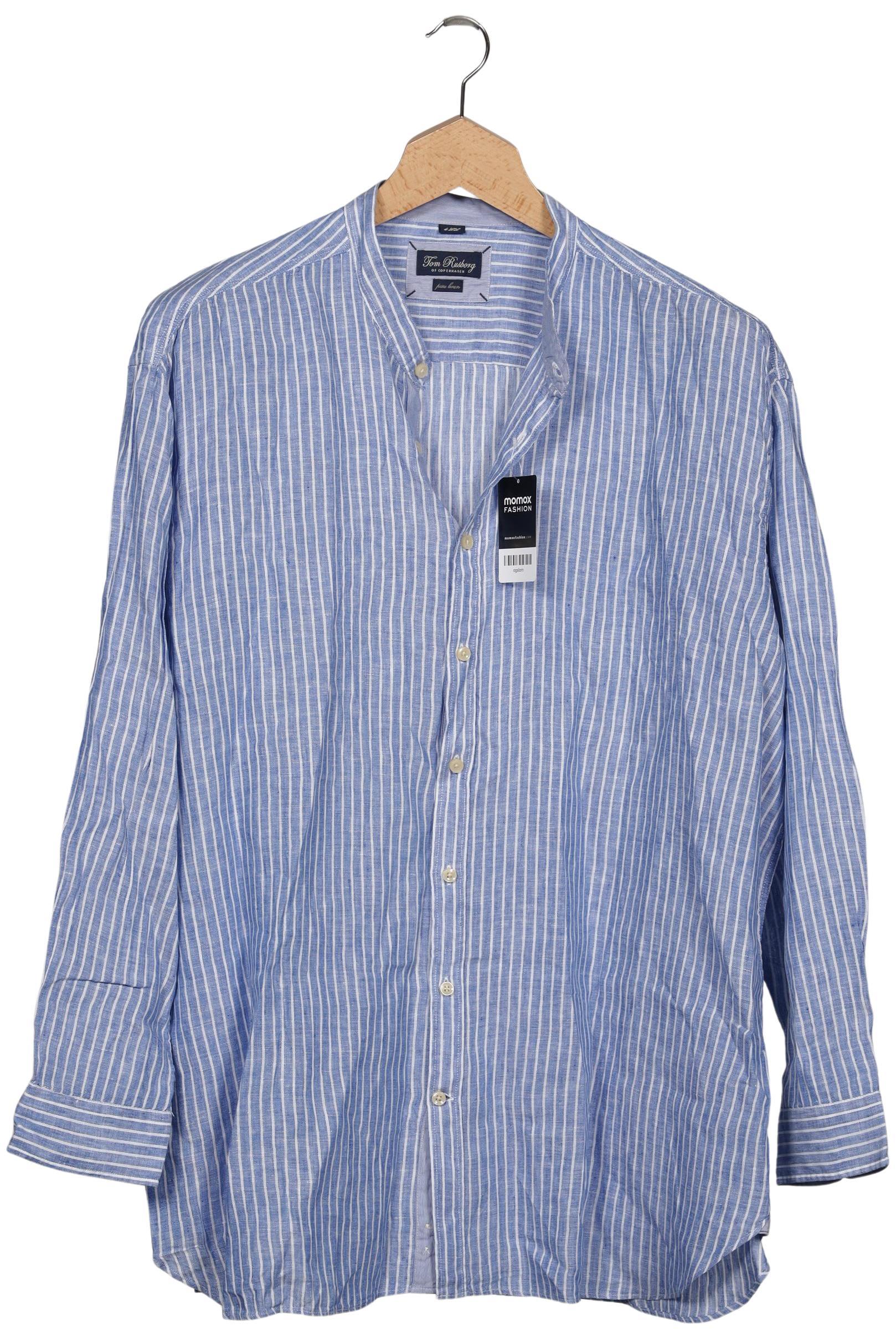 

Tom Rusborg Herren Hemd, hellblau, Gr. 60