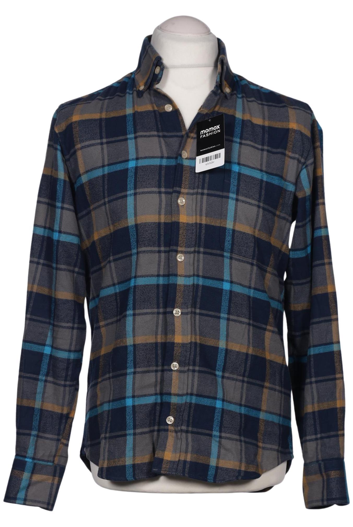 

Tom Rusborg Herren Hemd, marineblau, Gr. 52