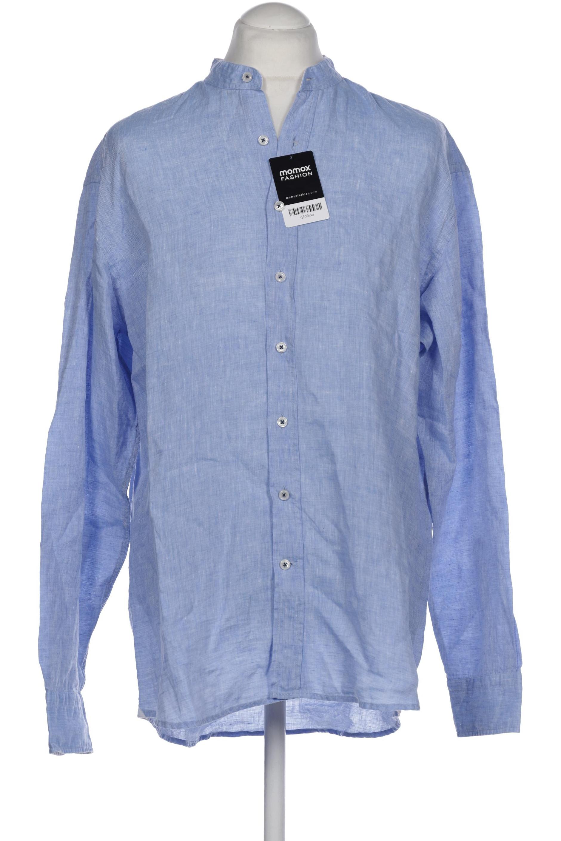 

Tom Rusborg Herren Hemd, blau, Gr. 54