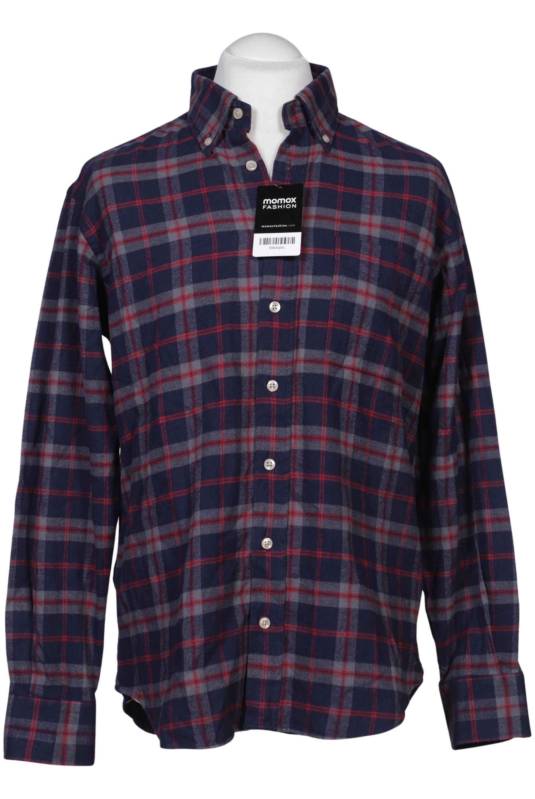 

Tom Rusborg Herren Hemd, marineblau, Gr. 52