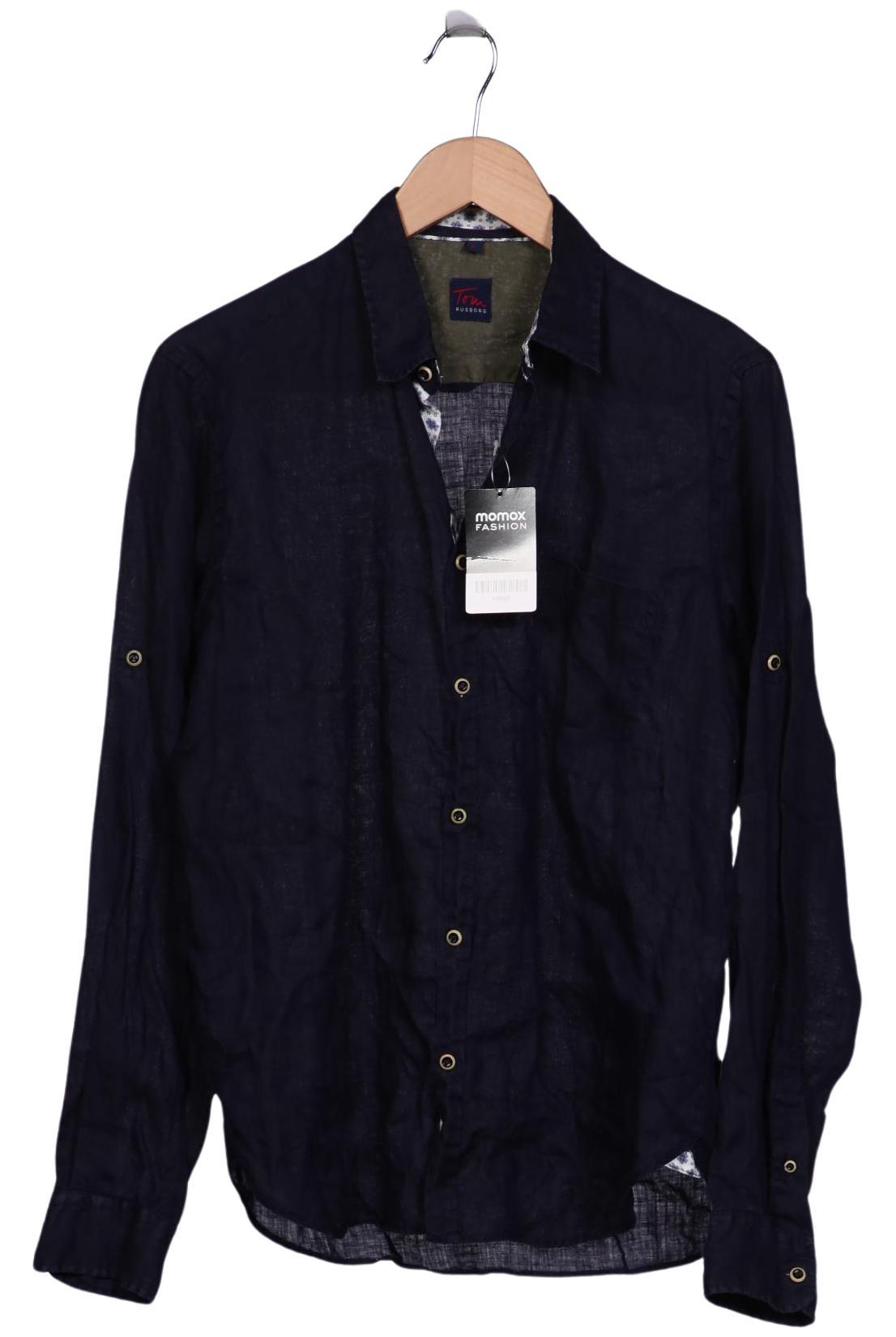 

Tom Rusborg Herren Hemd, marineblau, Gr. 46