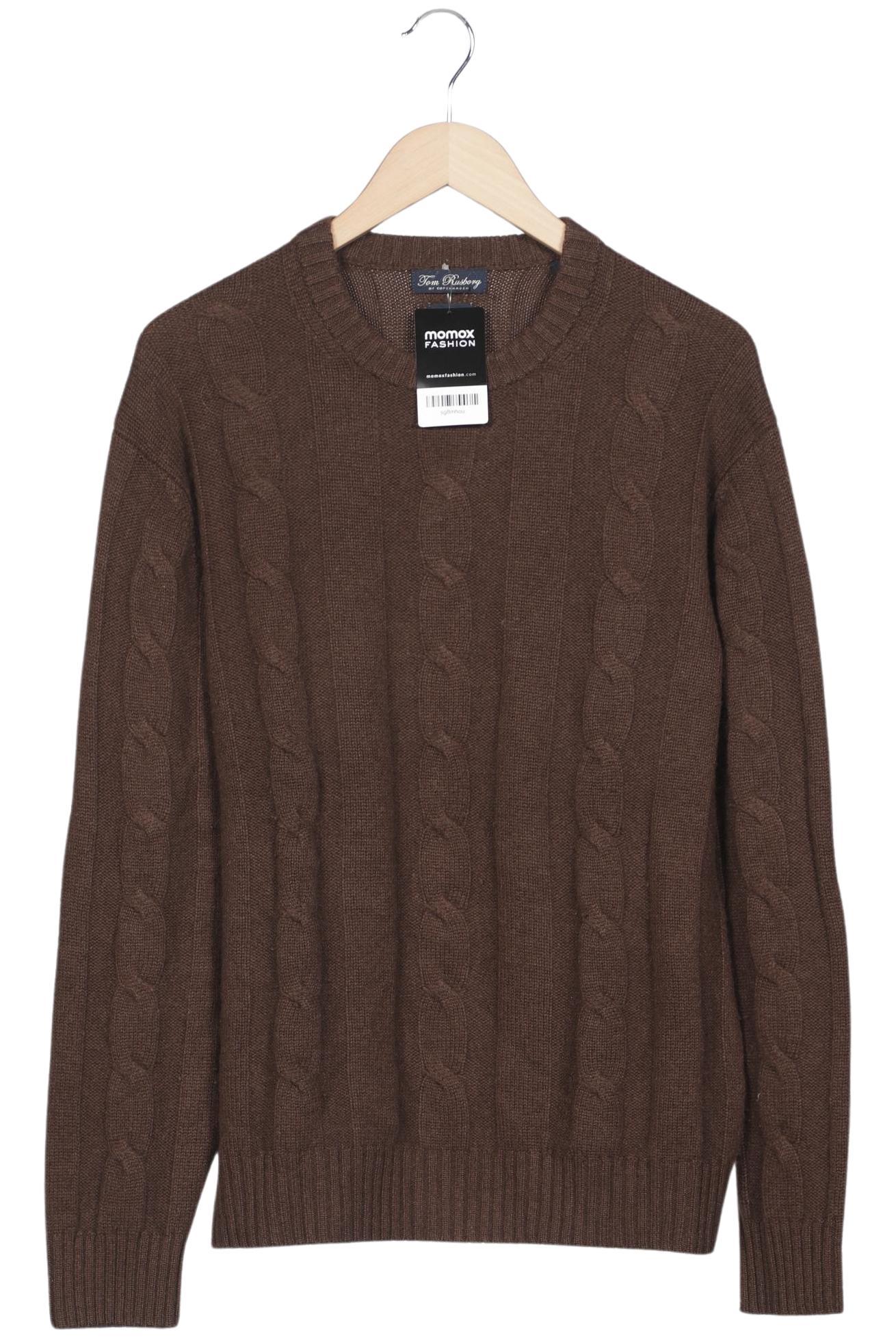

Tom Rusborg Herren Pullover, braun, Gr. 52
