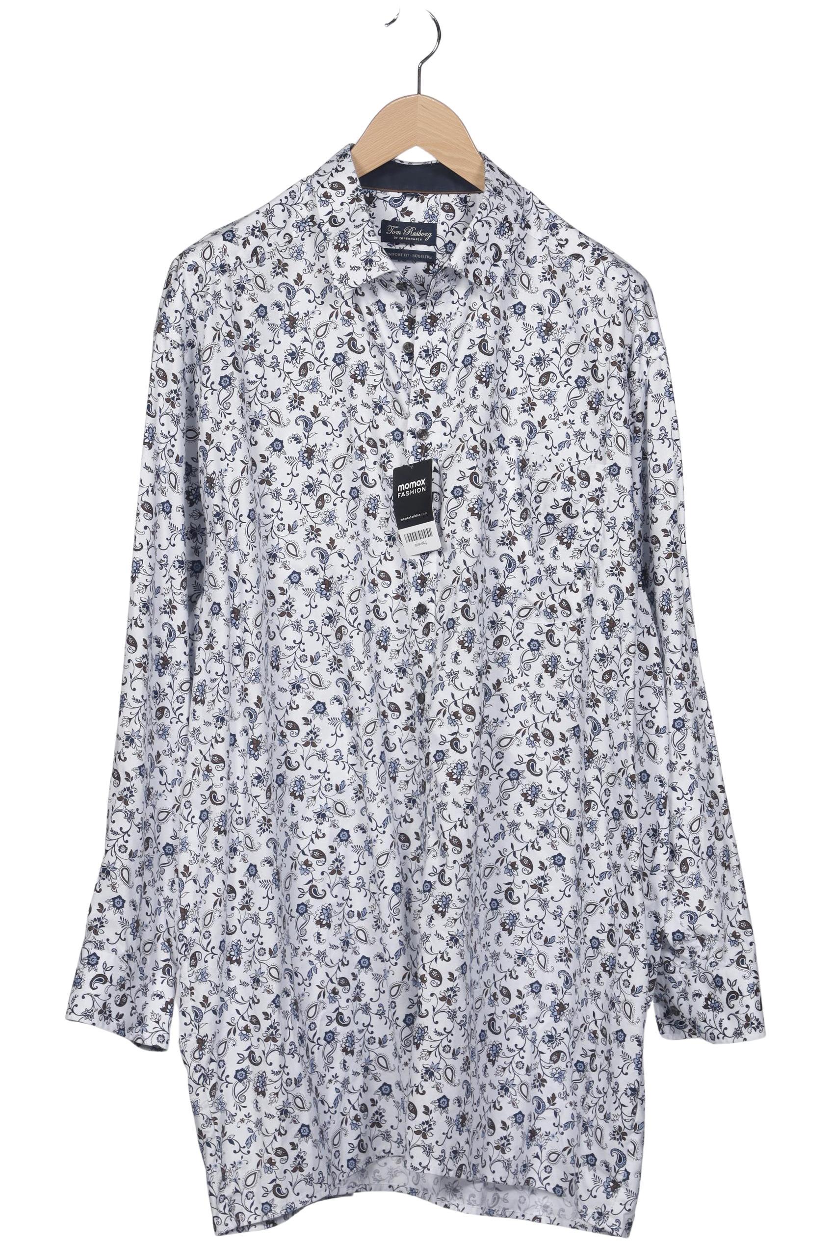 

Tom Rusborg Herren Hemd, mehrfarbig, Gr. 60