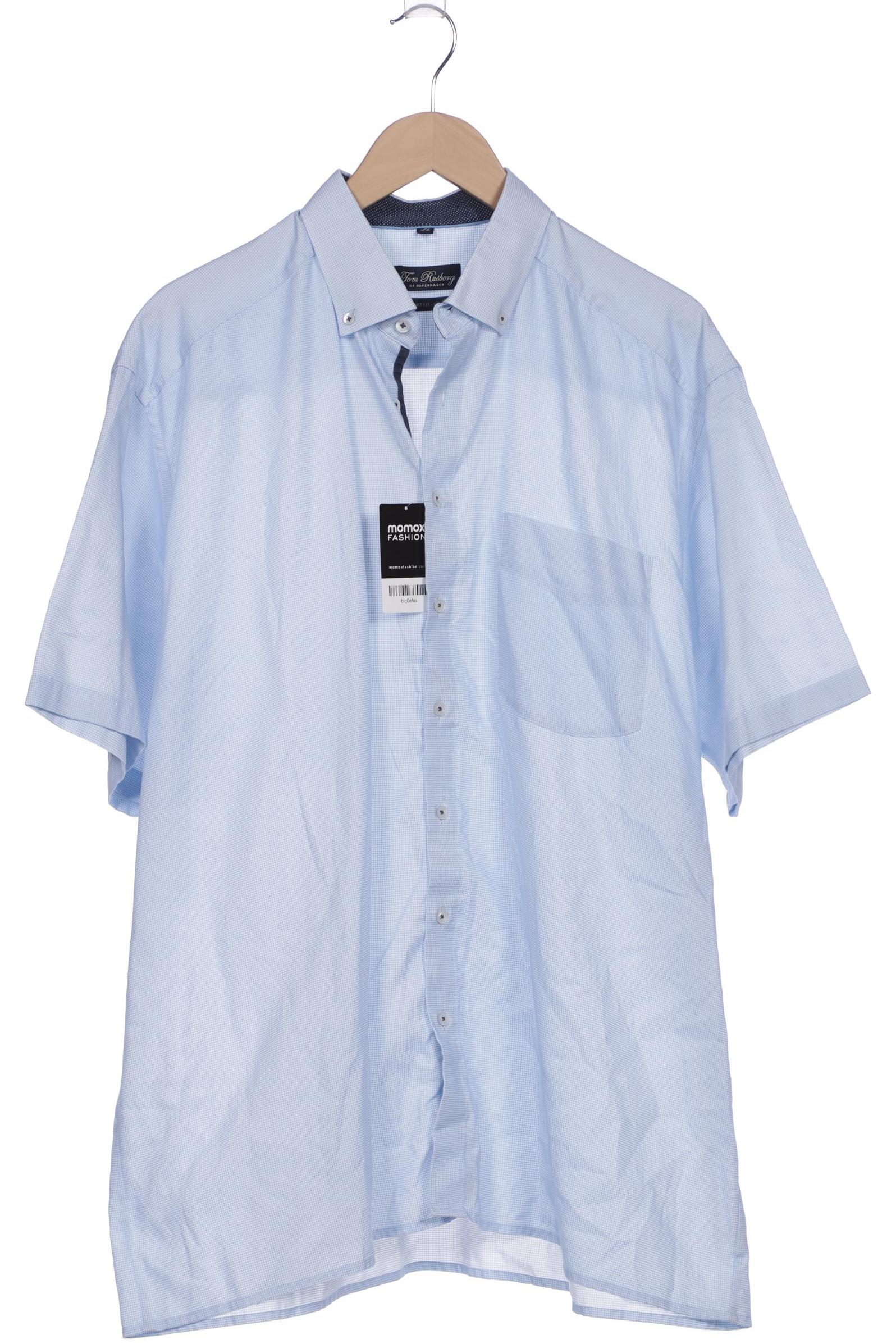 

Tom Rusborg Herren Hemd, hellblau, Gr. 56