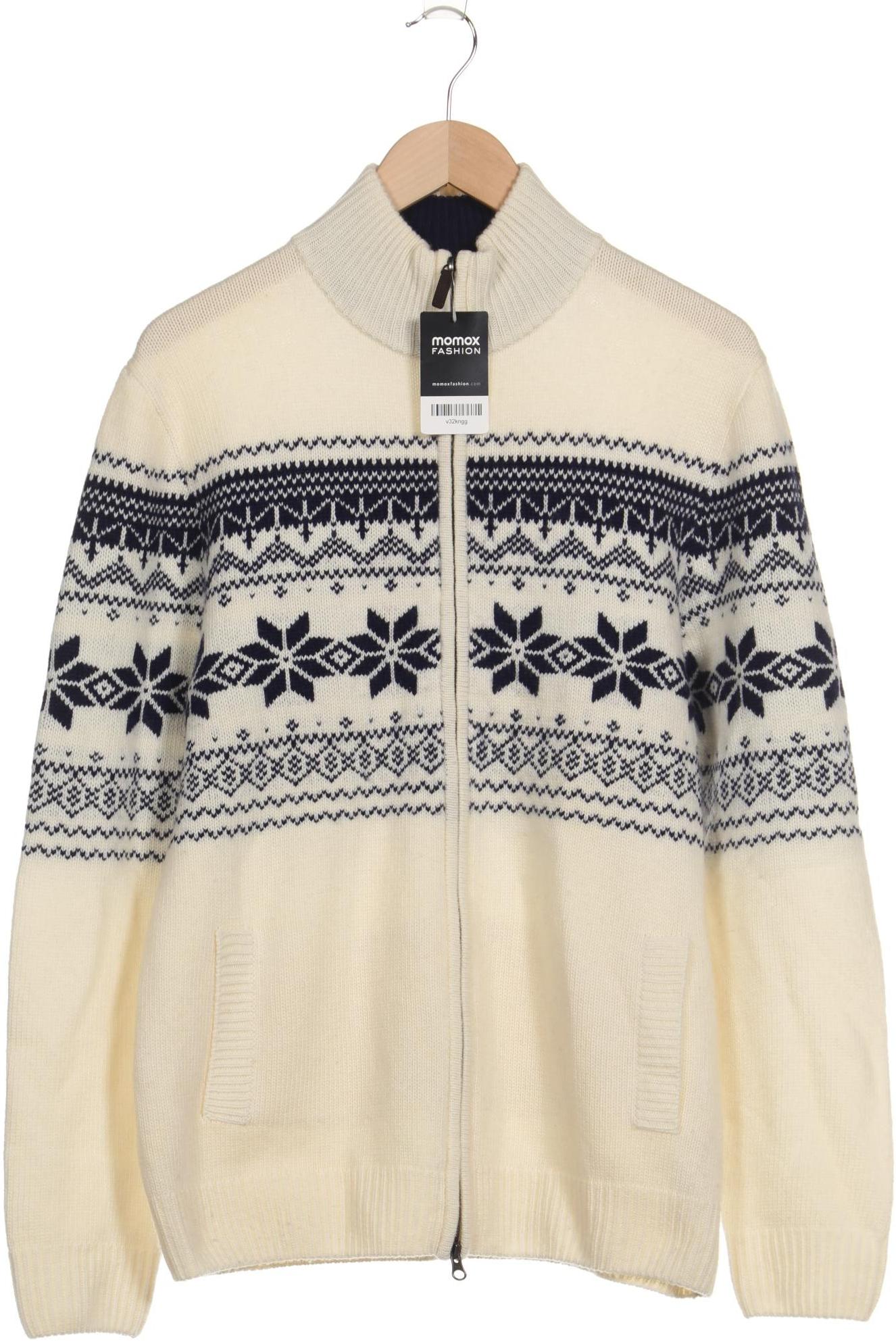 

Tom Rusborg Herren Strickjacke, cremeweiß, Gr. 54