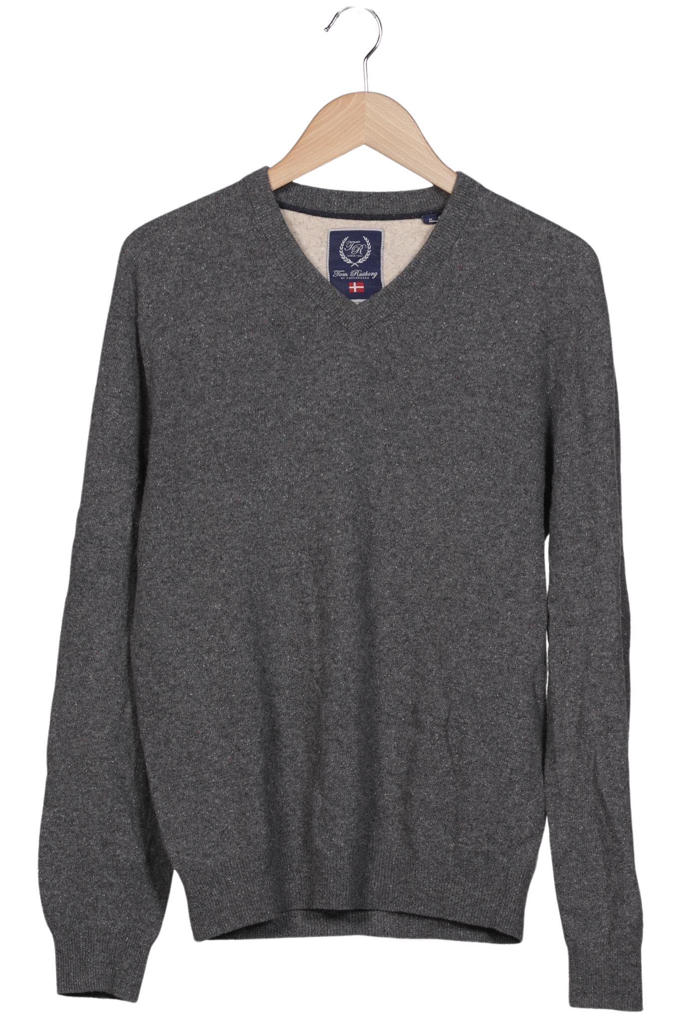 

Tom Rusborg Herren Pullover, grau, Gr. 48