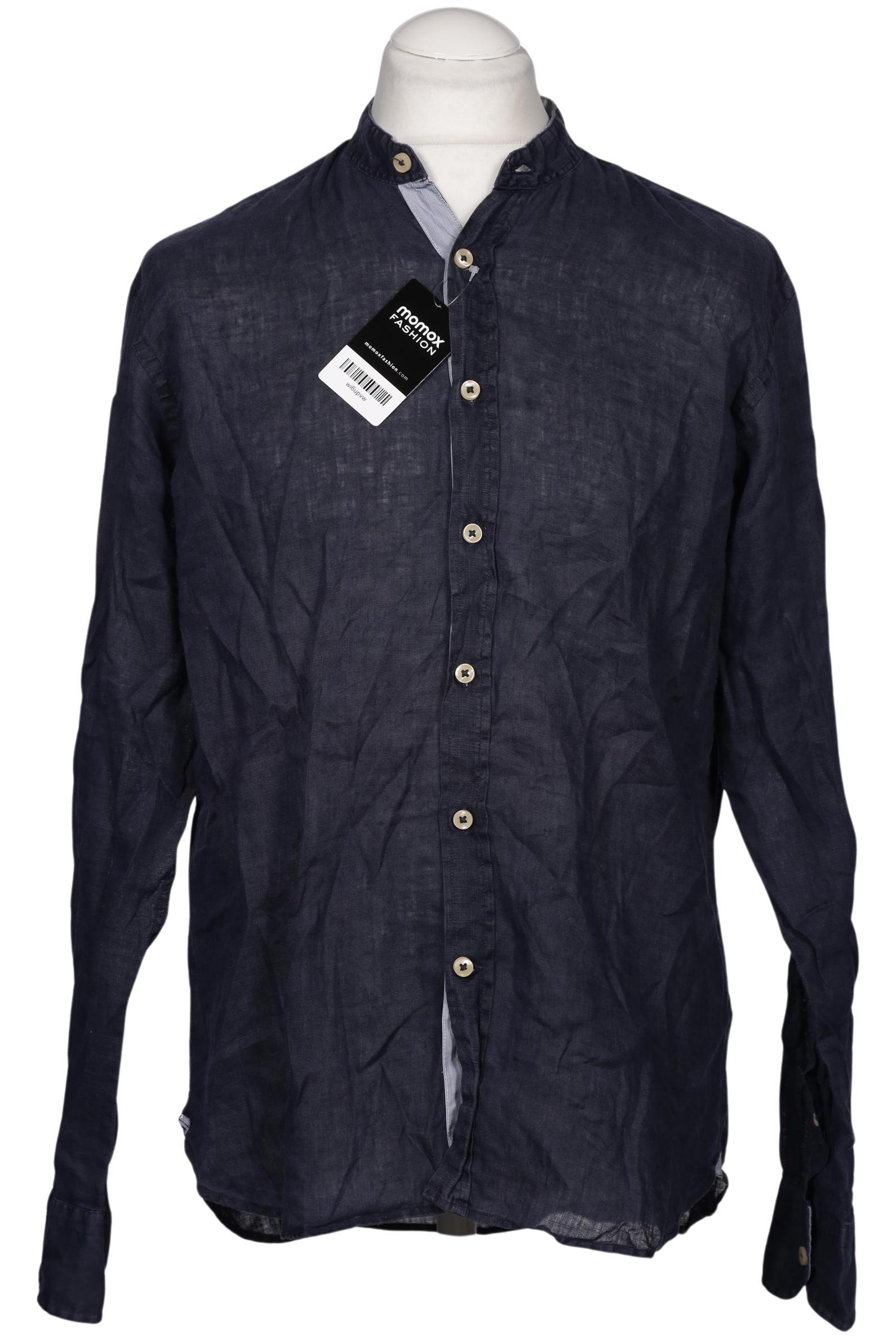 

Tom Rusborg Herren Hemd, marineblau, Gr. 52