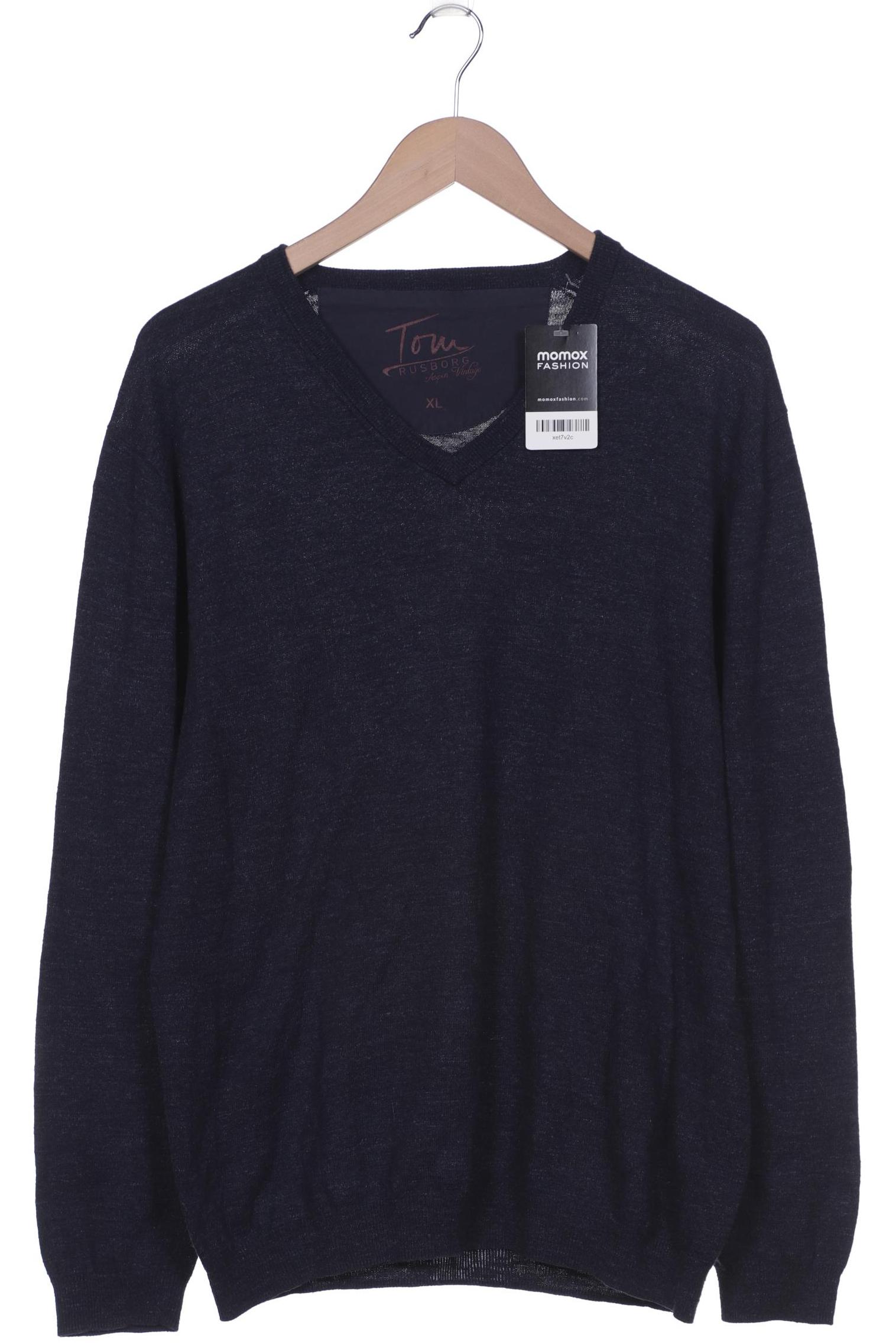 

Tom Rusborg Herren Pullover, marineblau