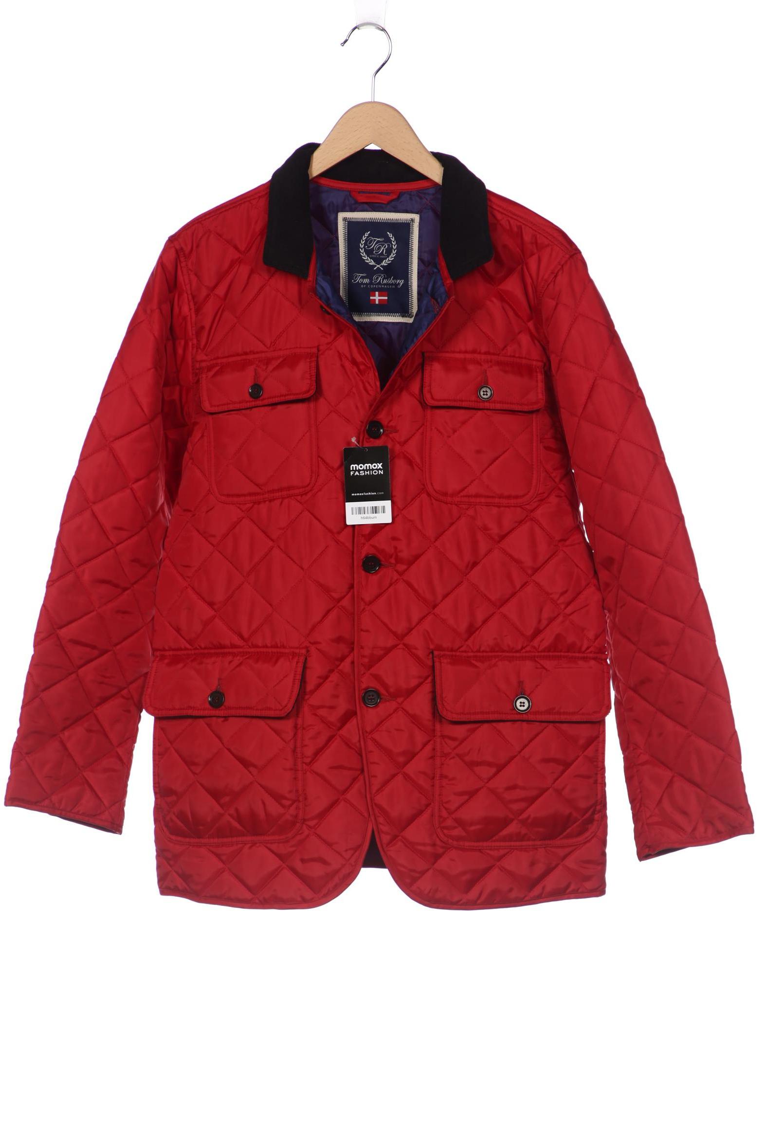 

Tom Rusborg Herren Jacke, rot