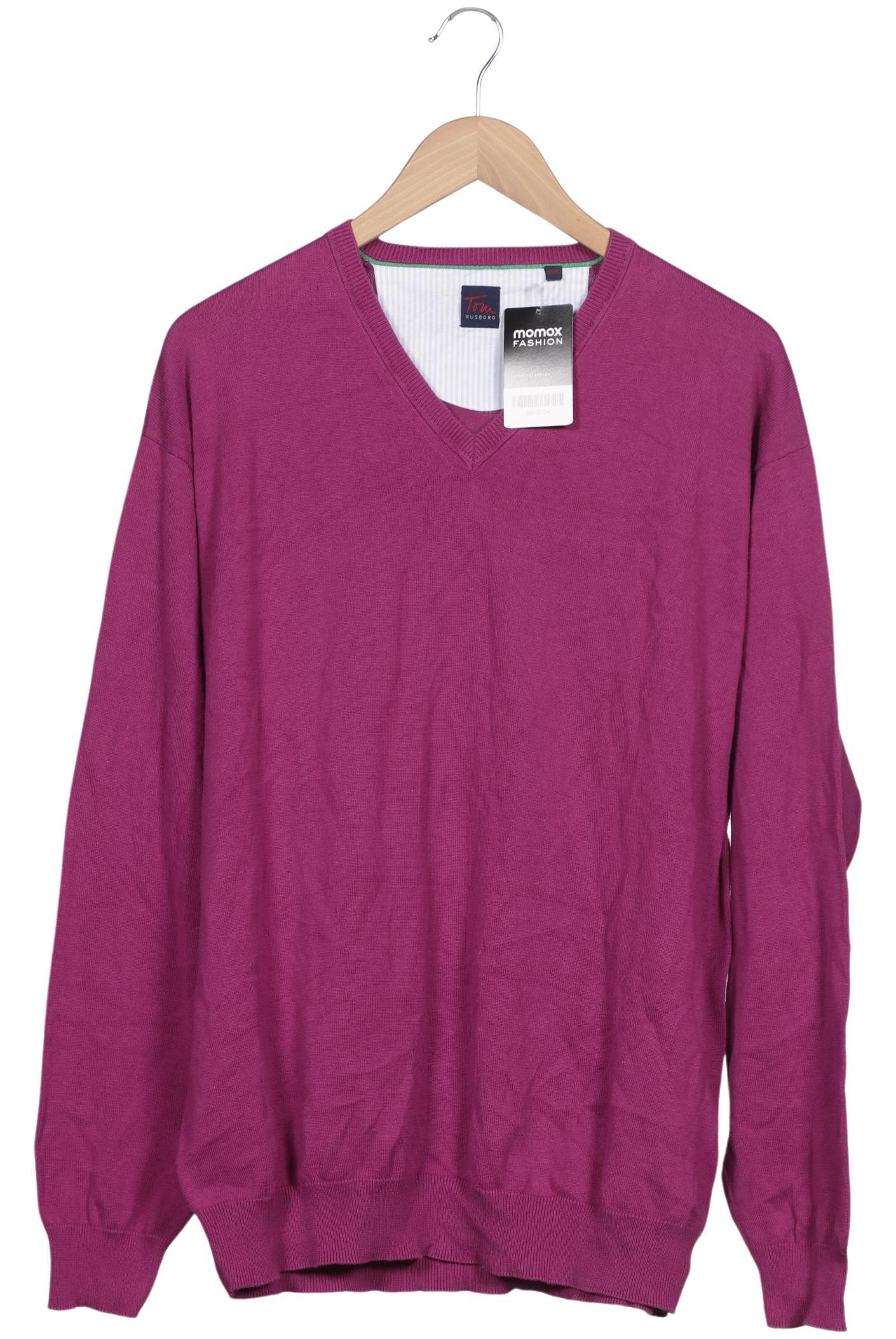 

Tom Rusborg Herren Pullover, pink, Gr. 58