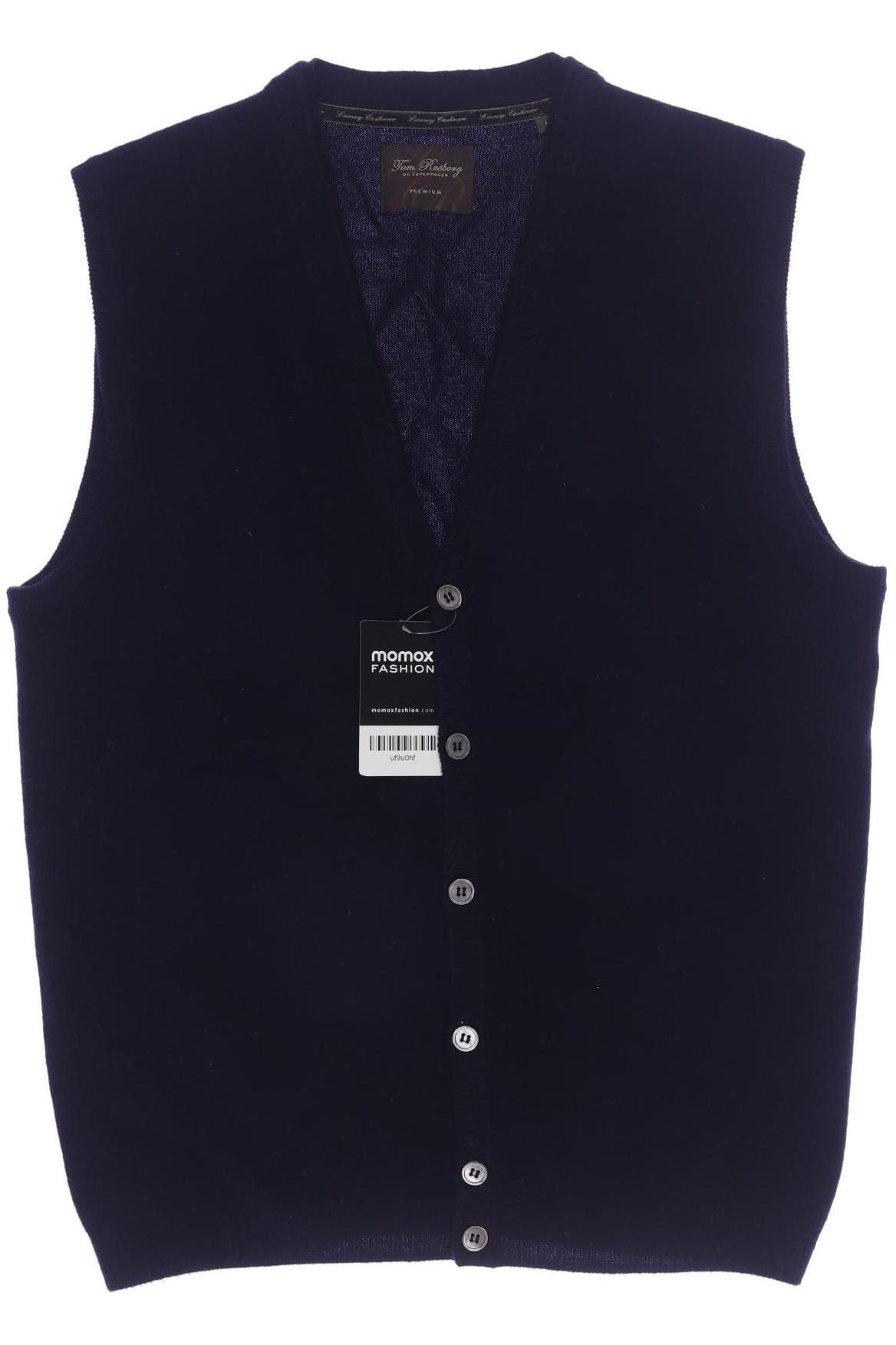 

Tom Rusborg Herren Weste, marineblau, Gr. 48