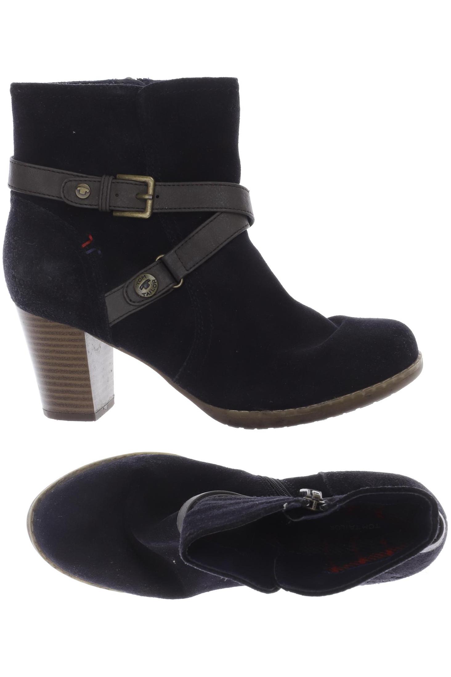 

Tom Tailor Damen Stiefelette, marineblau