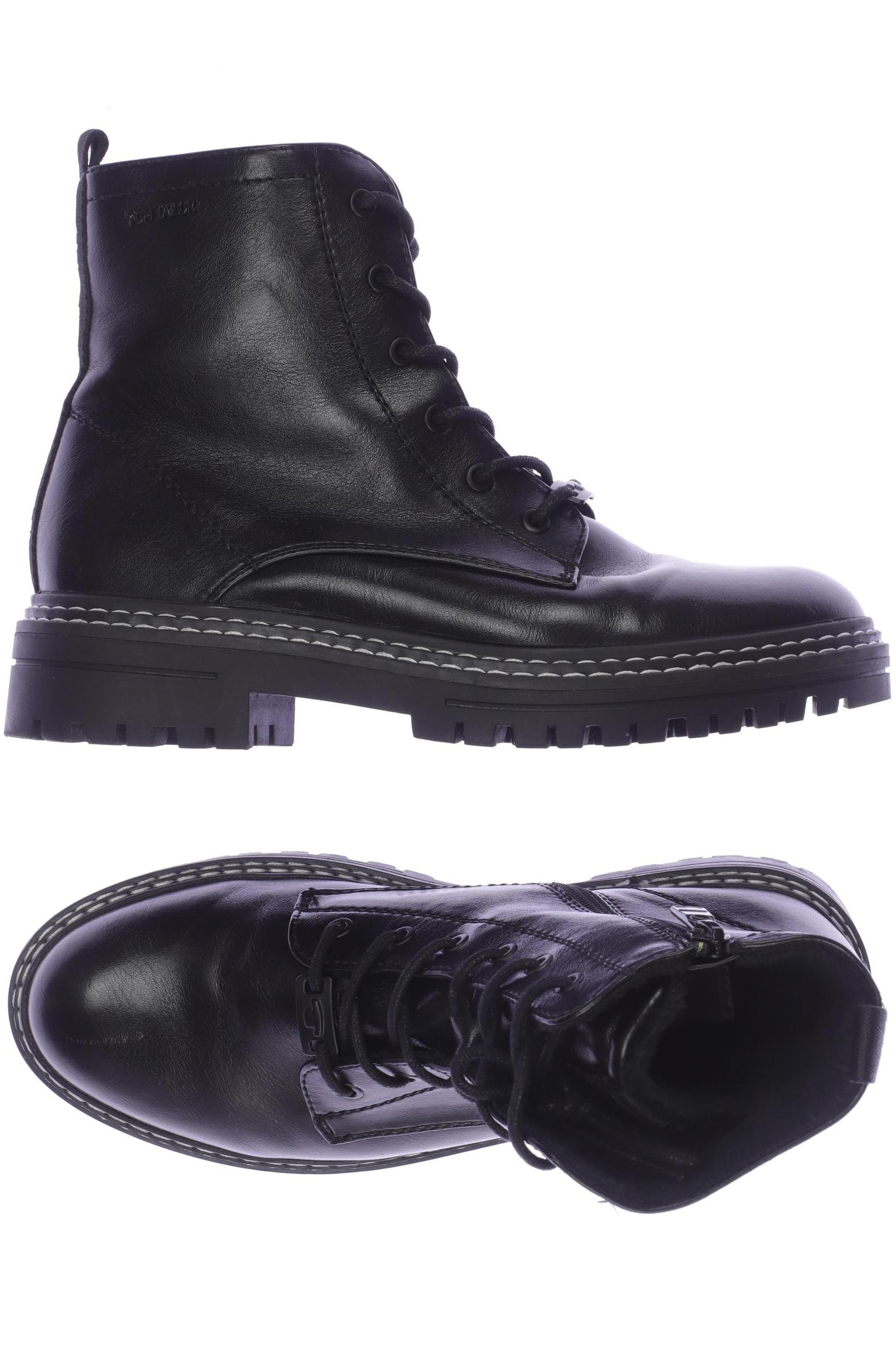

Tom Tailor Damen Stiefelette, schwarz, Gr. 38