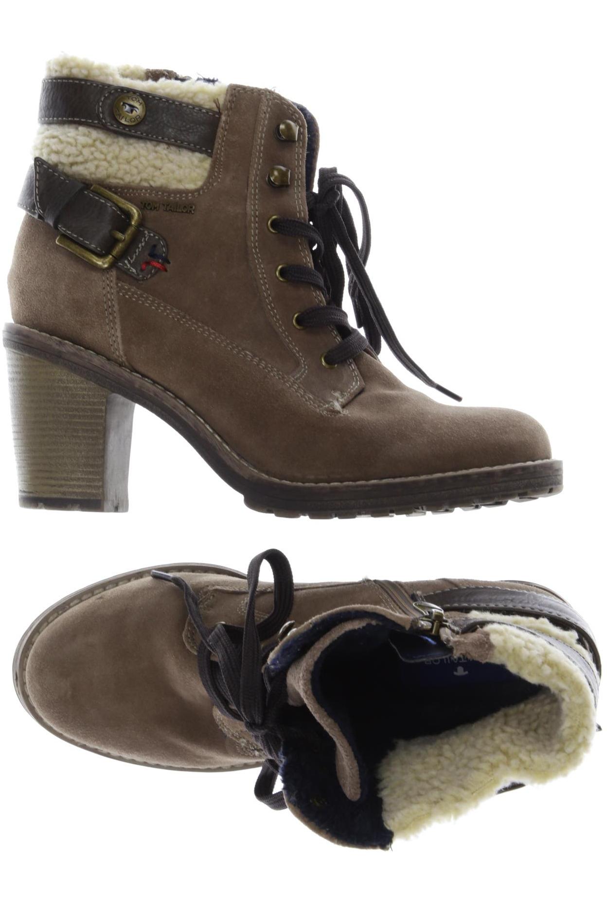 

Tom Tailor Damen Stiefelette, beige, Gr. 37