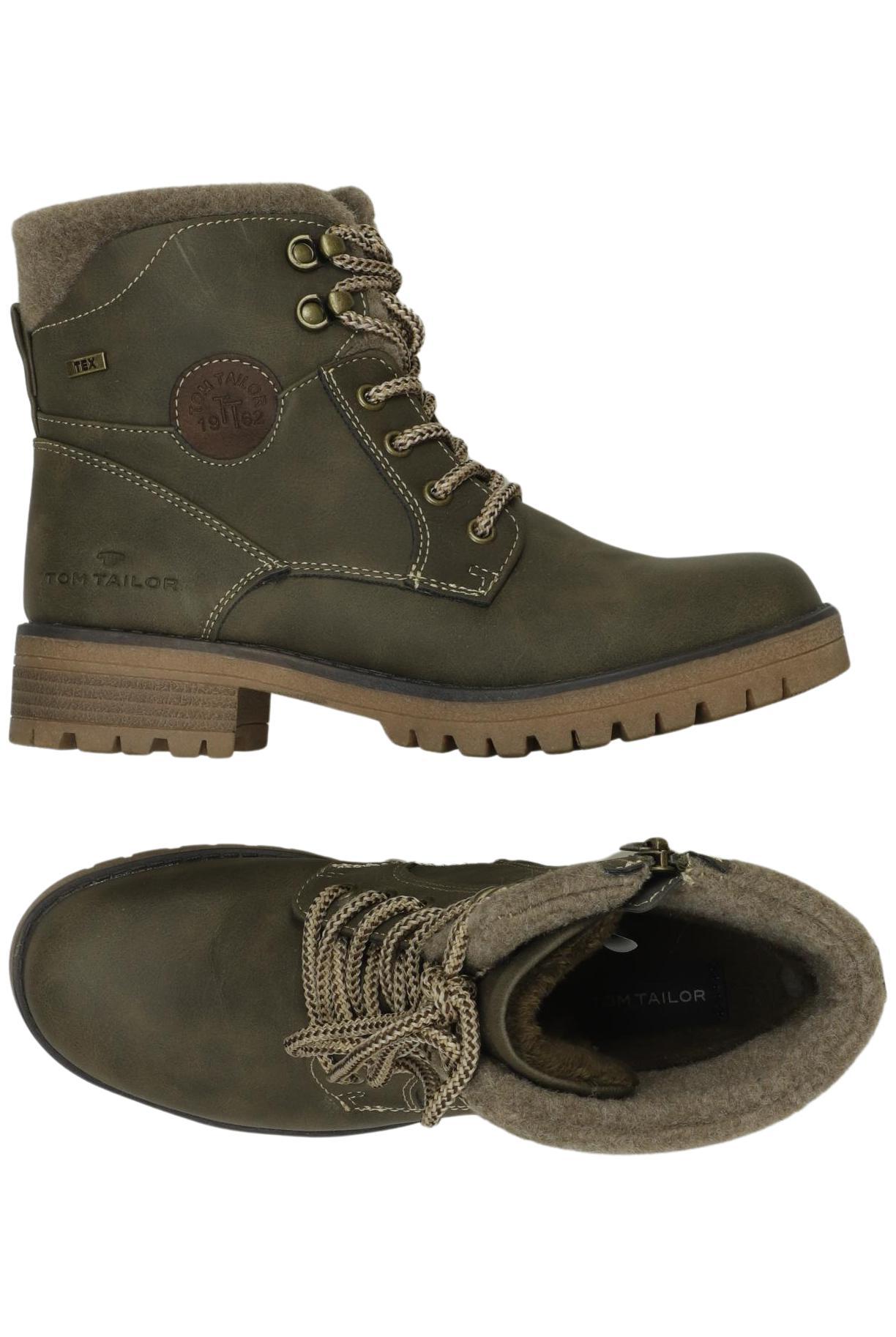 

Tom Tailor Damen Stiefelette, grün, Gr. 38