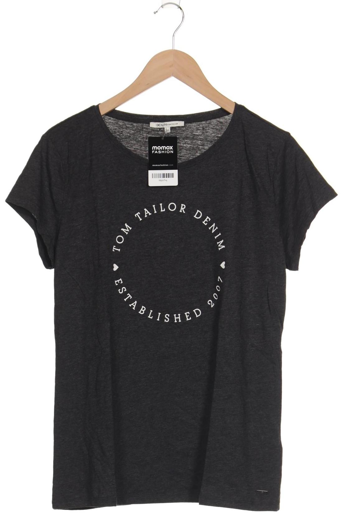 

Tom Tailor Damen T-Shirt, grau, Gr. 46