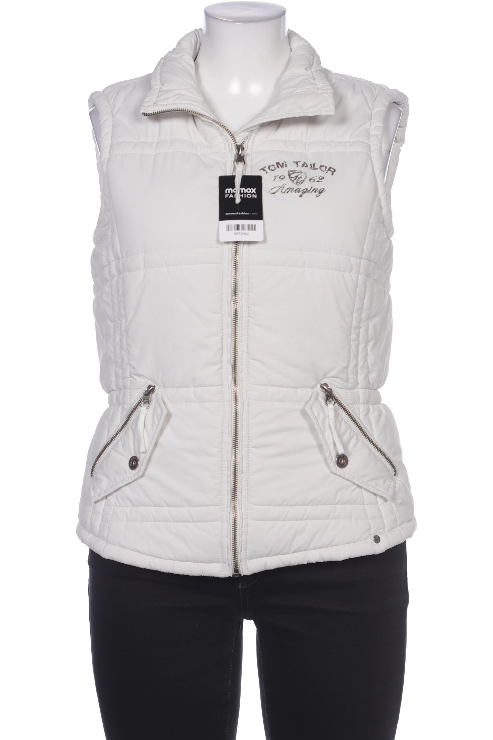 

Tom Tailor Damen Weste, weiß, Gr. 44