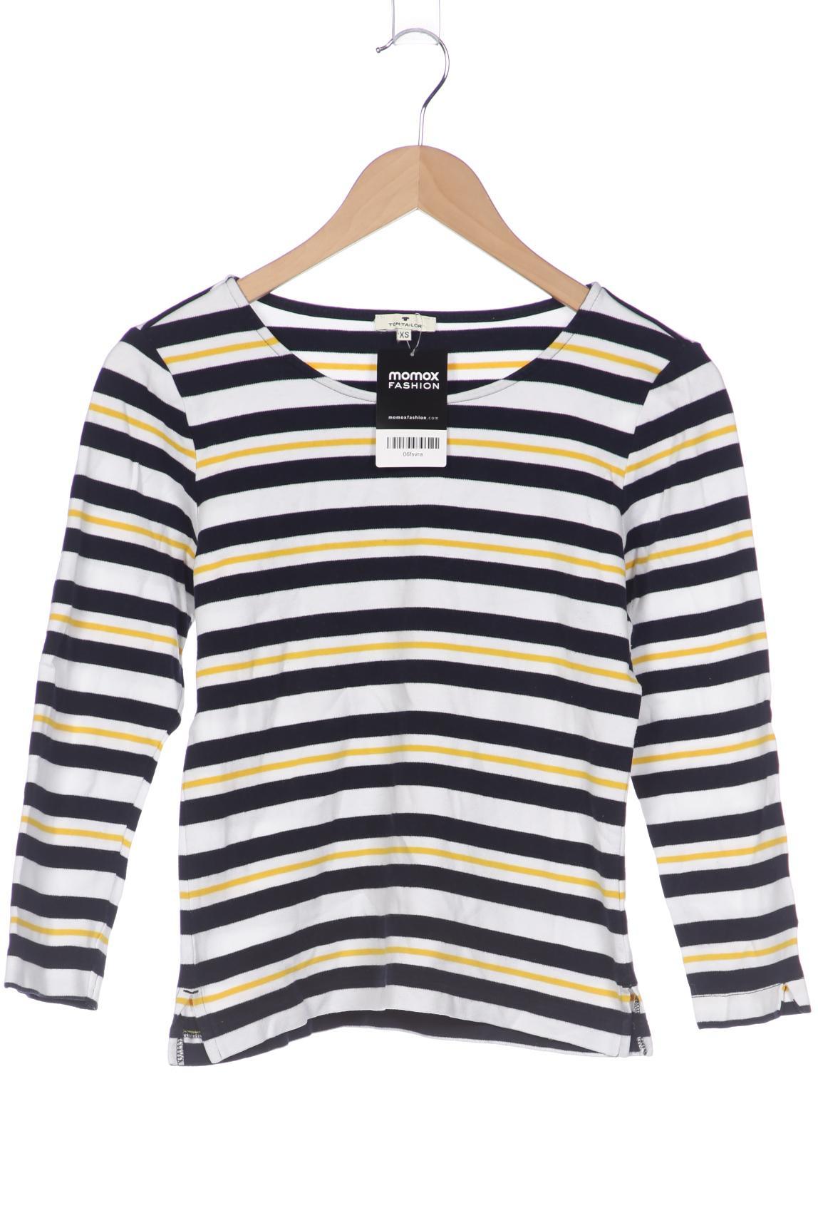 

Tom Tailor Damen Langarmshirt, marineblau, Gr. 34