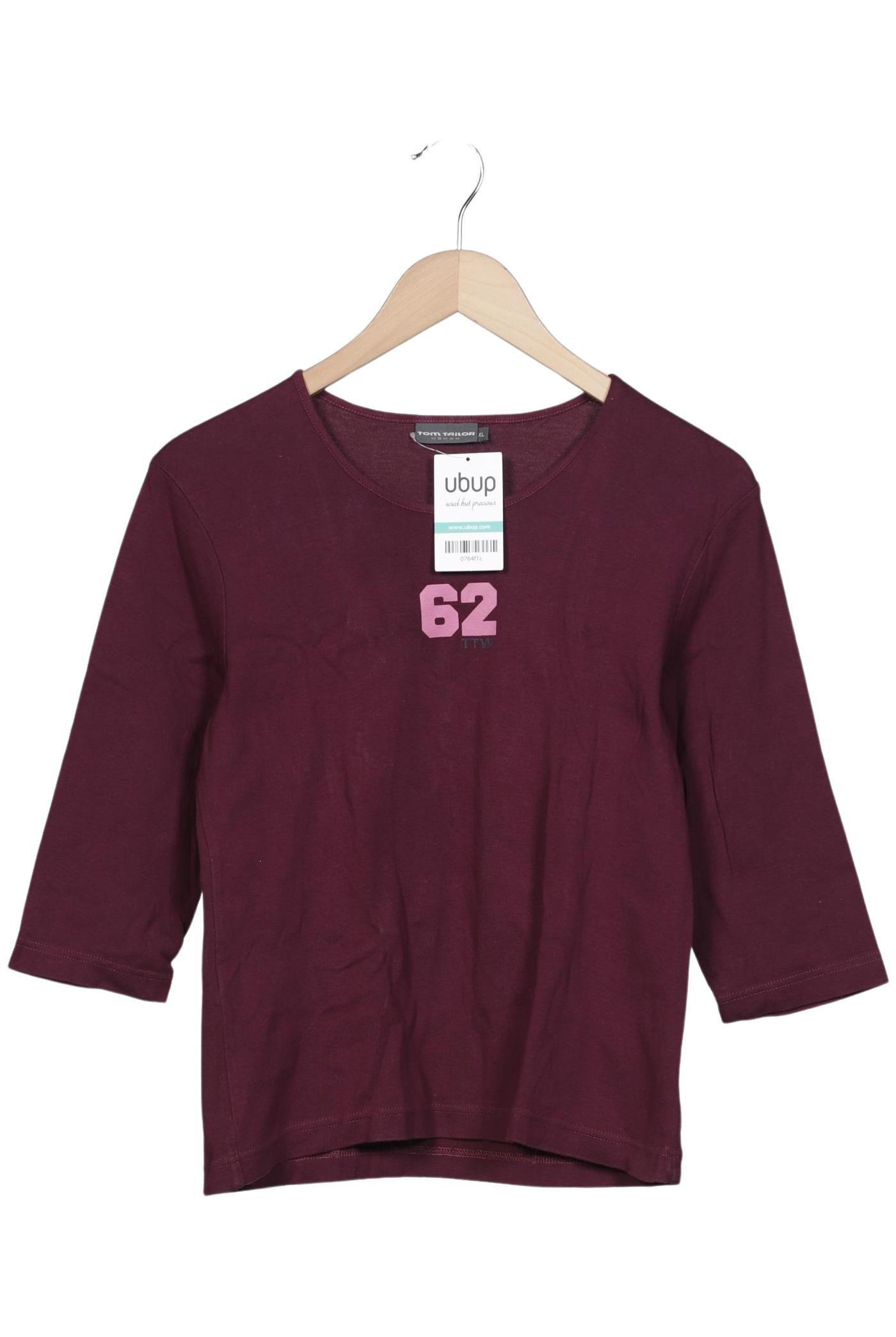 

Tom Tailor Damen Langarmshirt, bordeaux, Gr. 44
