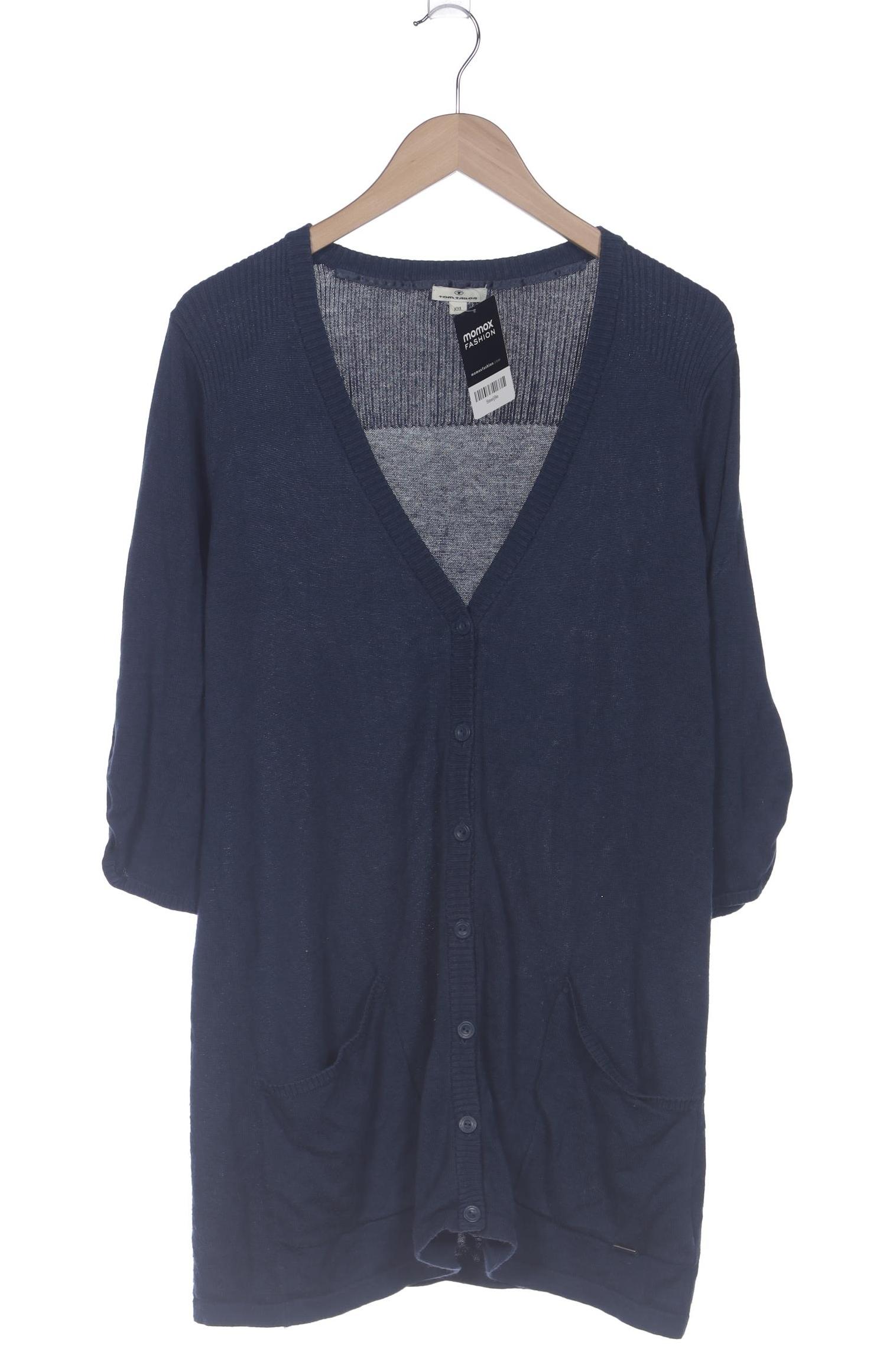 

Tom Tailor Damen Strickjacke, blau, Gr. 46