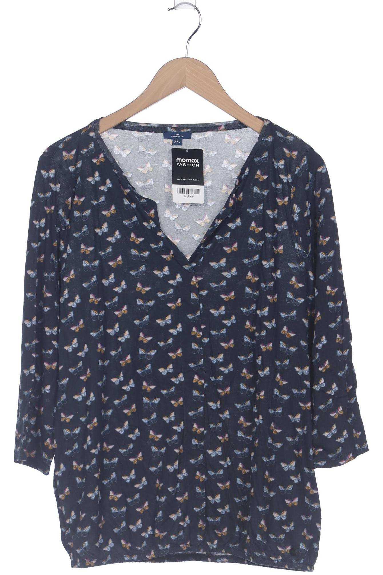 

Tom Tailor Damen Langarmshirt, marineblau, Gr. 46