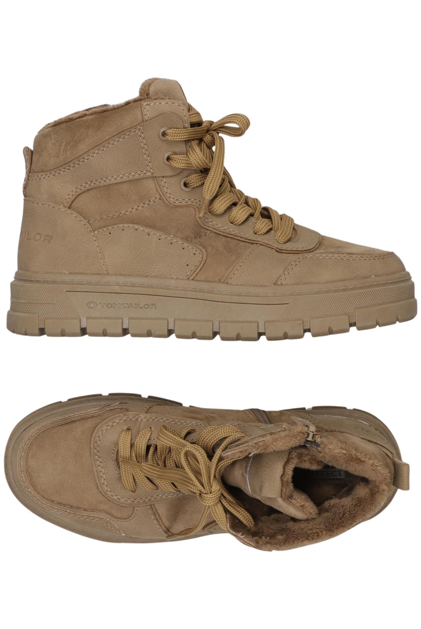 

Tom Tailor Damen Stiefelette, beige, Gr. 37