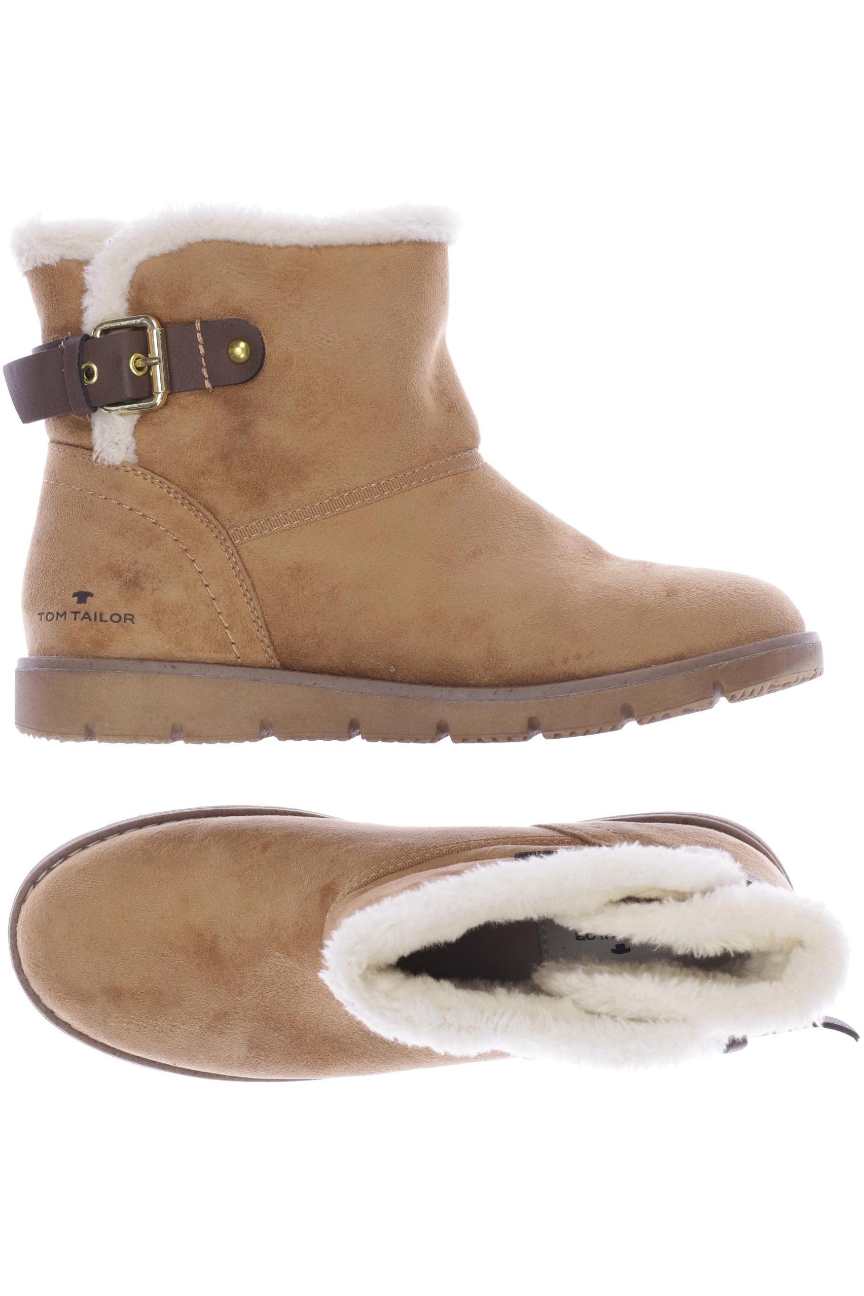 

Tom Tailor Damen Stiefelette, beige