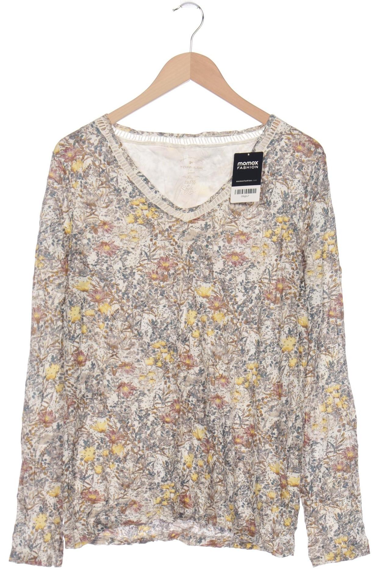 

Tom Tailor Damen Langarmshirt, mehrfarbig, Gr. 44