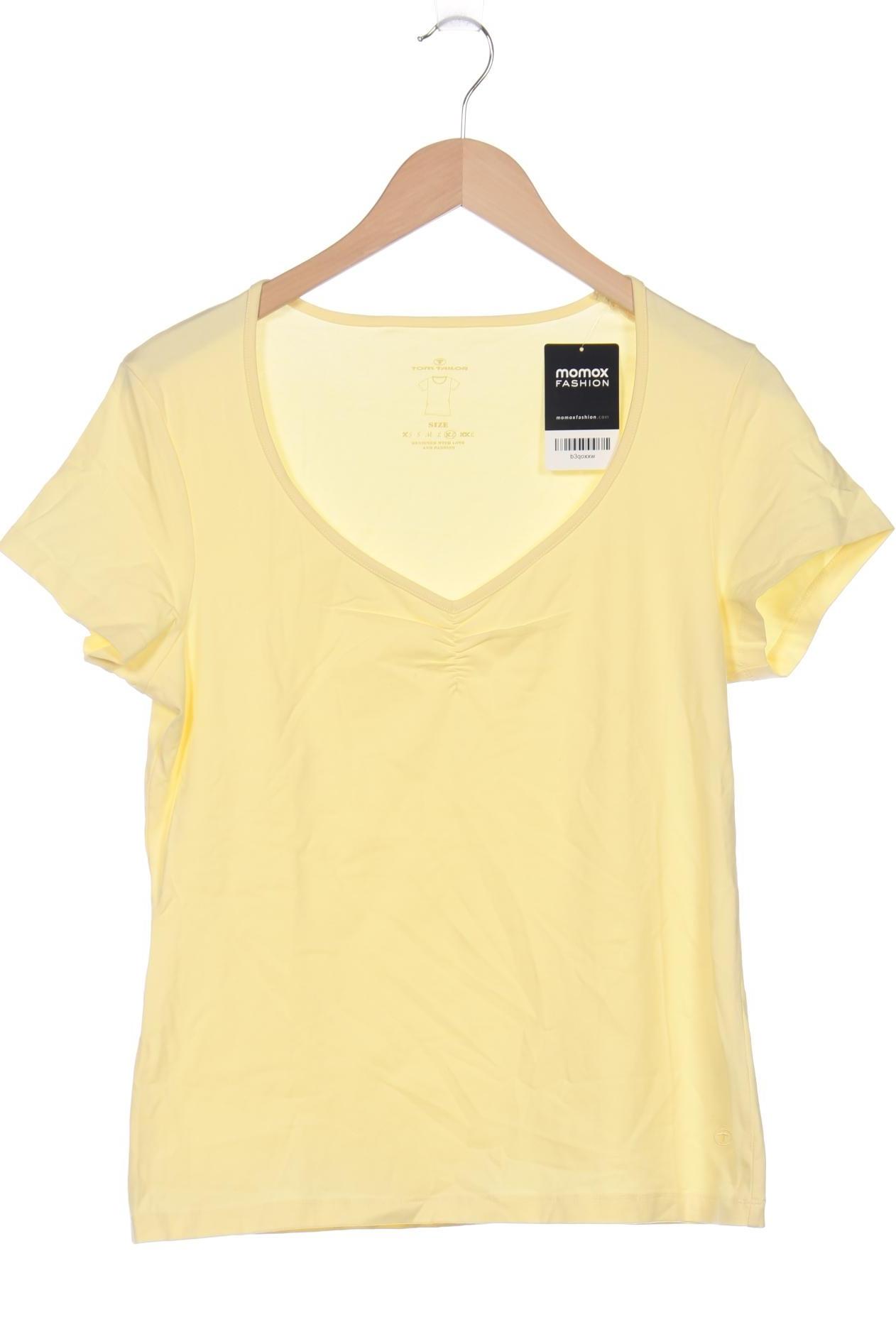 

Tom Tailor Damen T-Shirt, gelb, Gr. 44