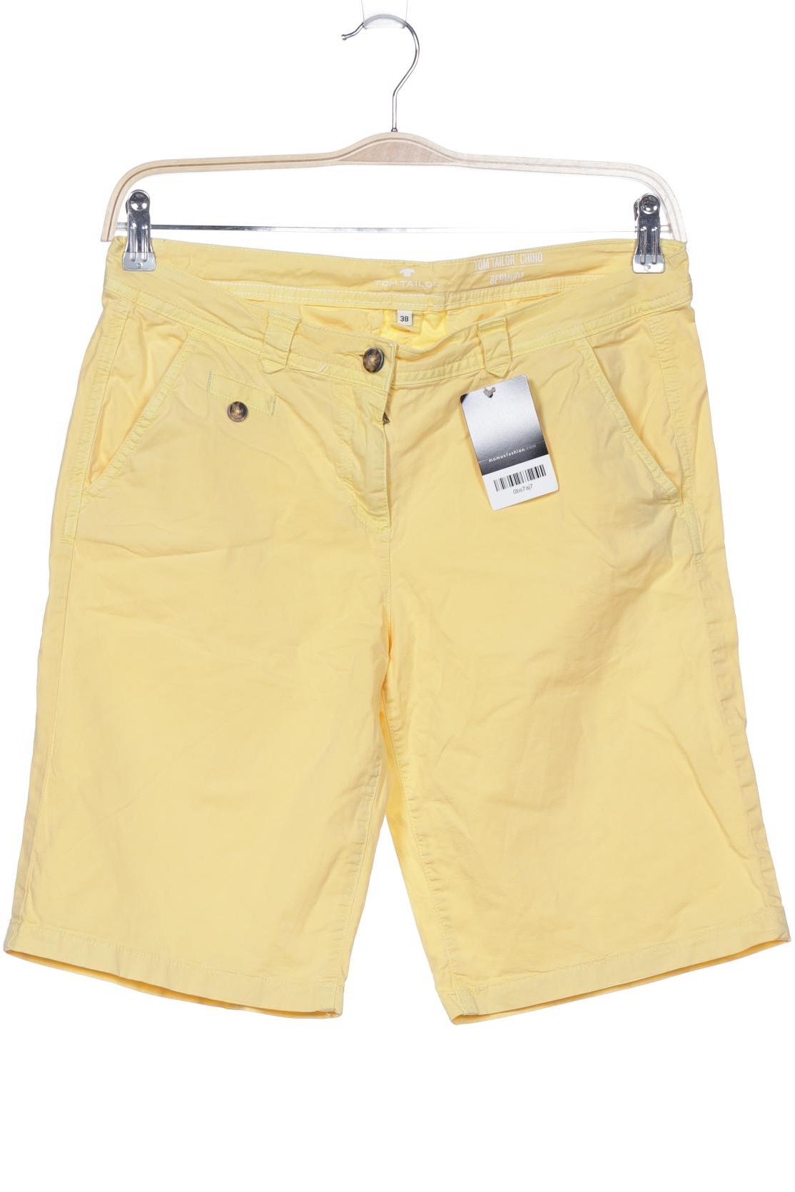 

Tom Tailor Damen Shorts, gelb, Gr. 38