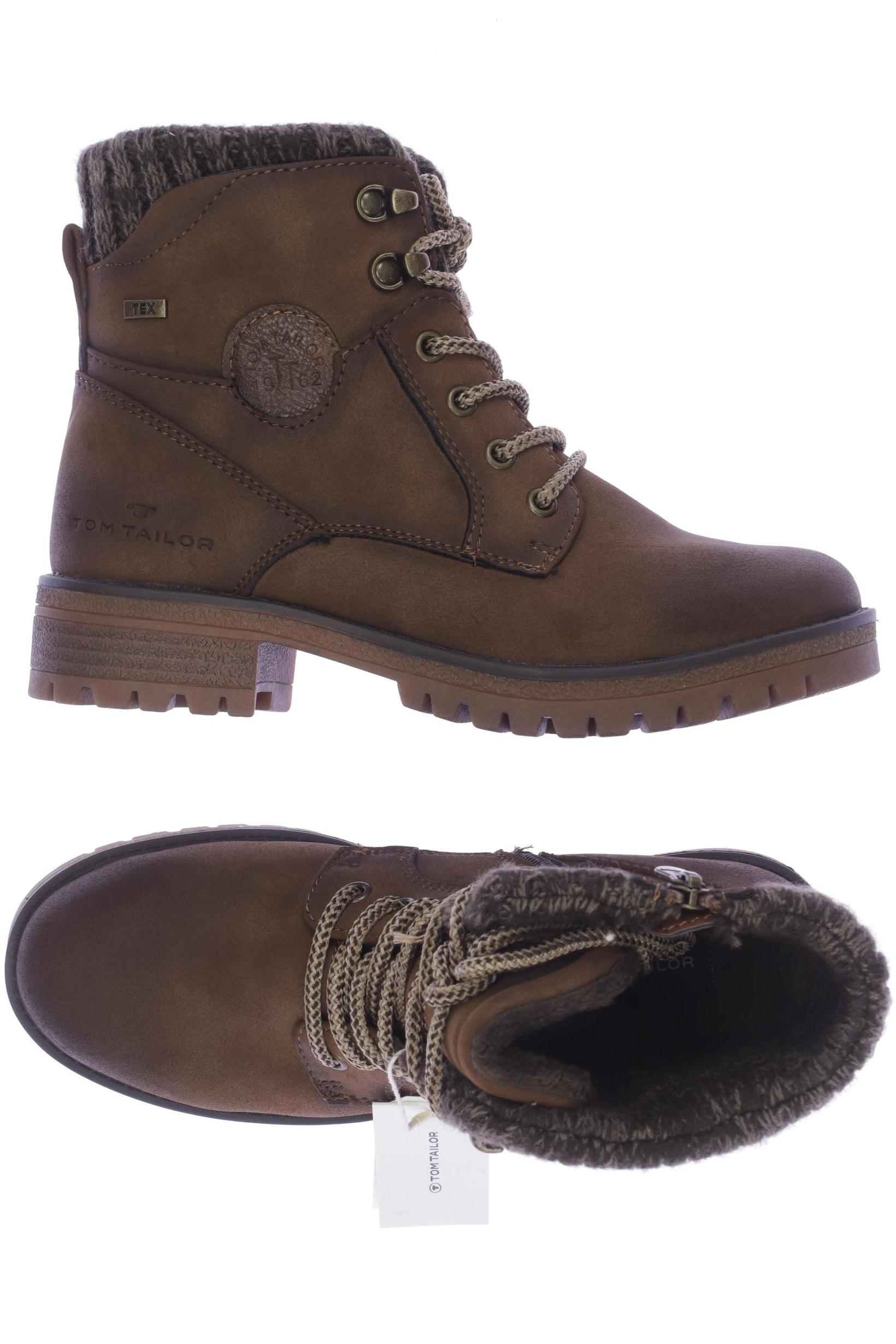 

Tom Tailor Damen Stiefelette, braun, Gr. 37