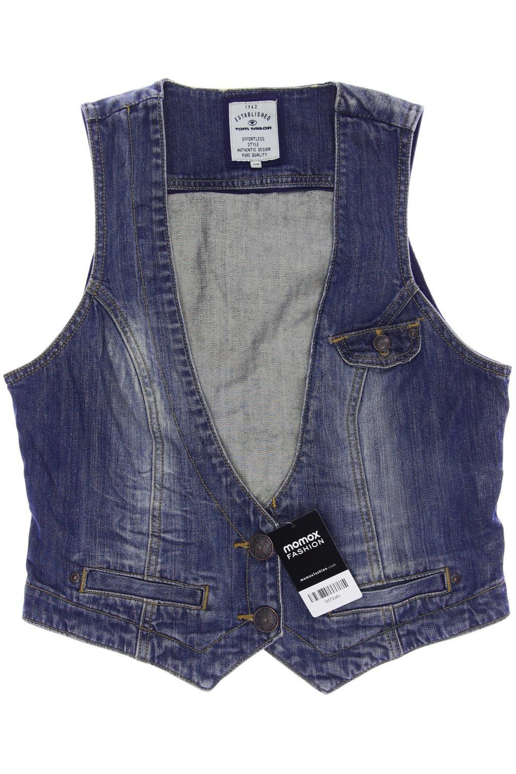 

Tom Tailor Damen Weste, blau