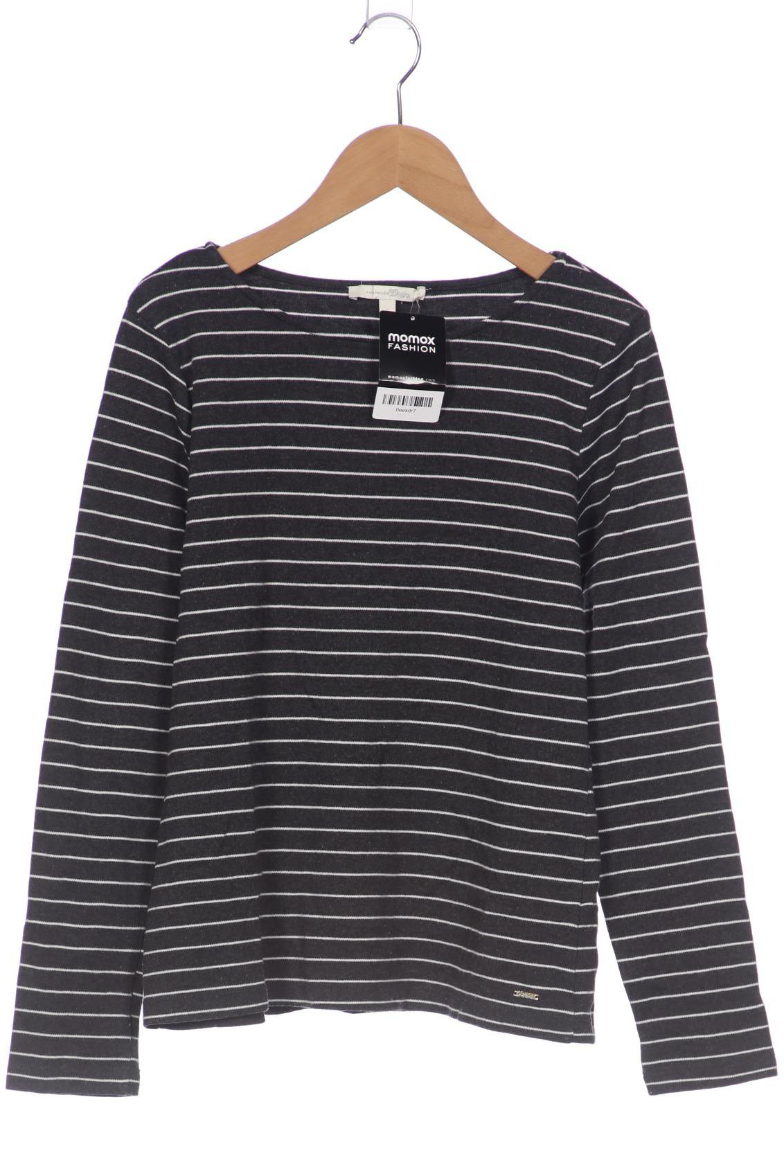 

Tom Tailor Damen Langarmshirt, grau, Gr. 36