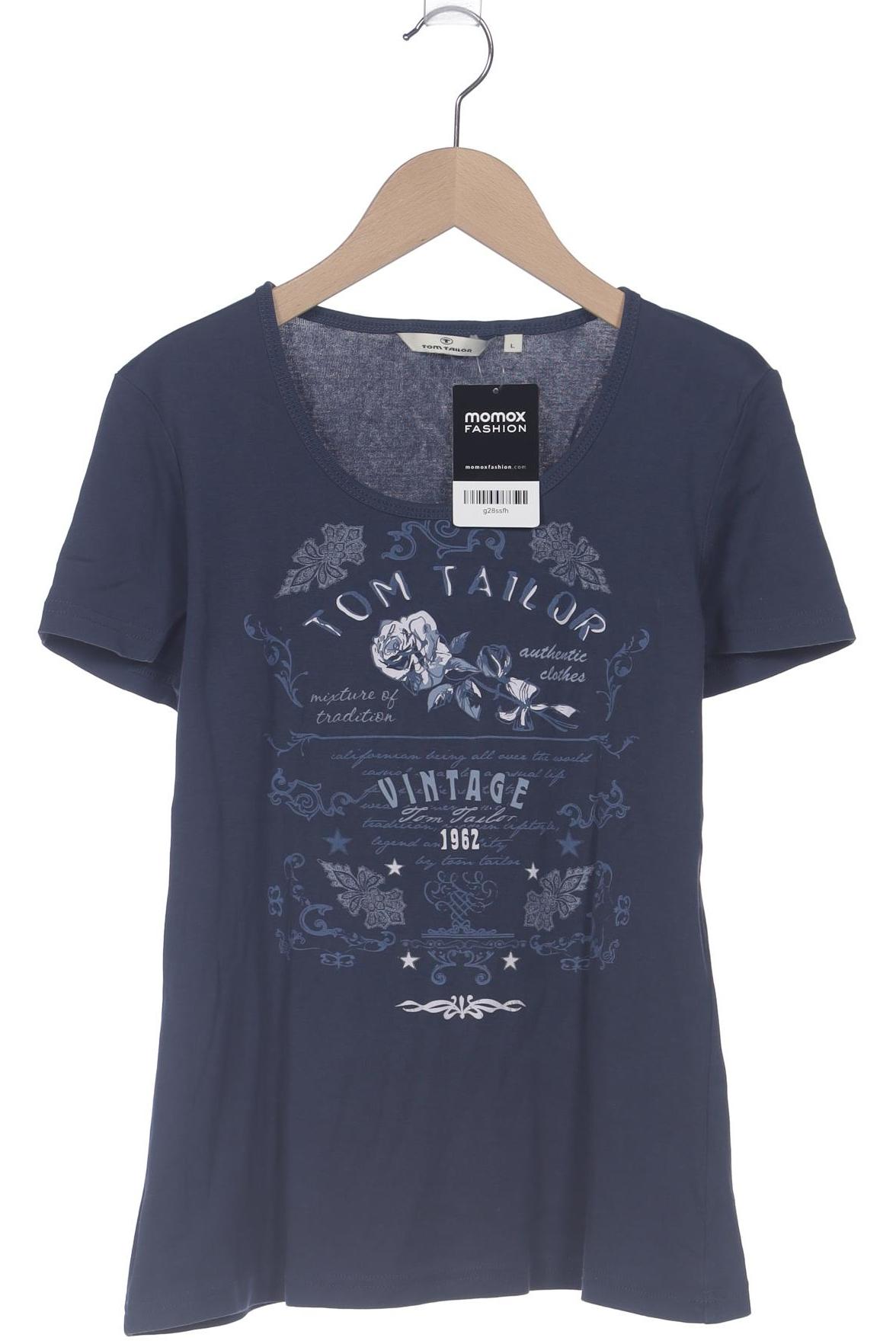 

Tom Tailor Damen T-Shirt, marineblau, Gr. 42