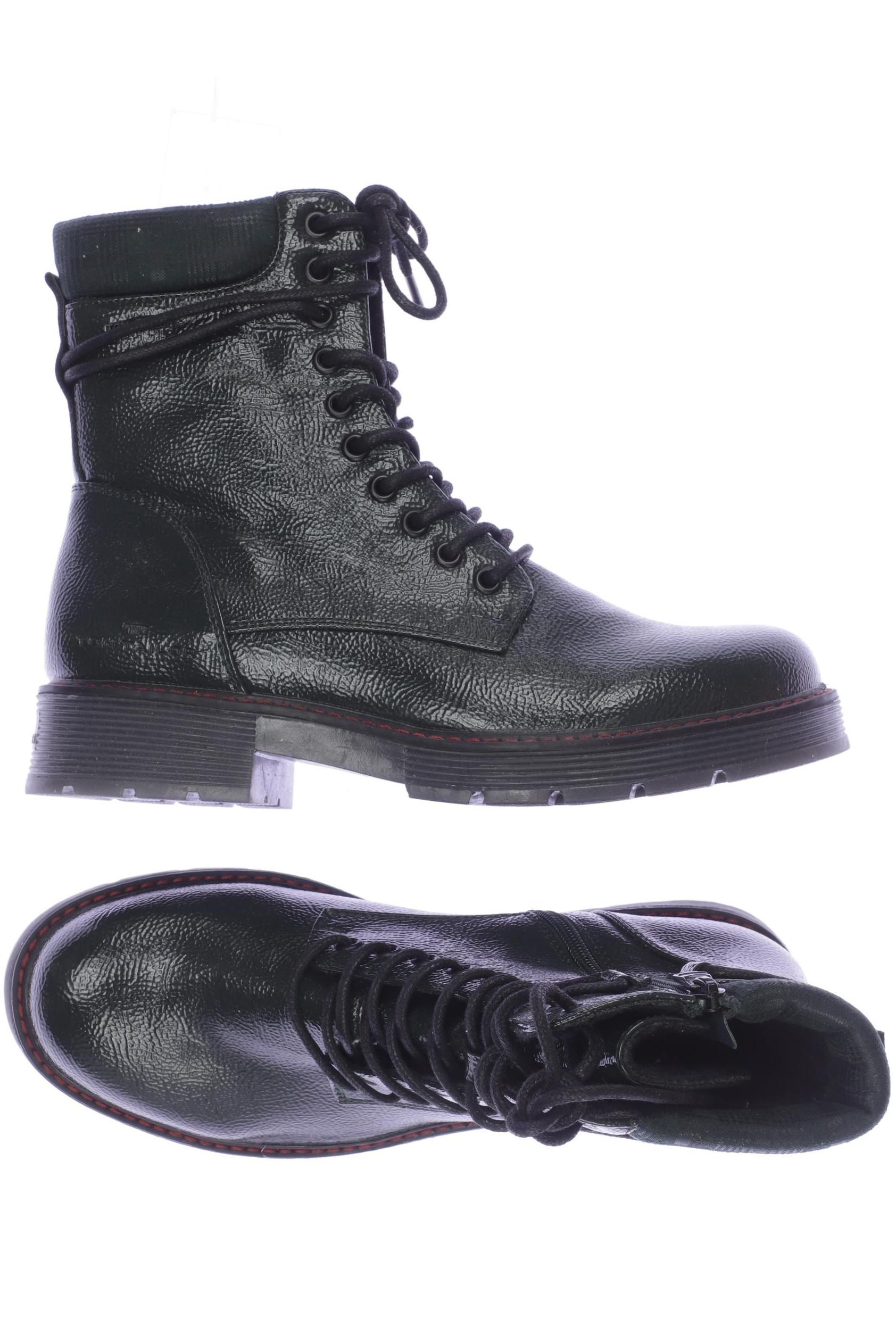 

Tom Tailor Damen Stiefelette, grün, Gr. 40