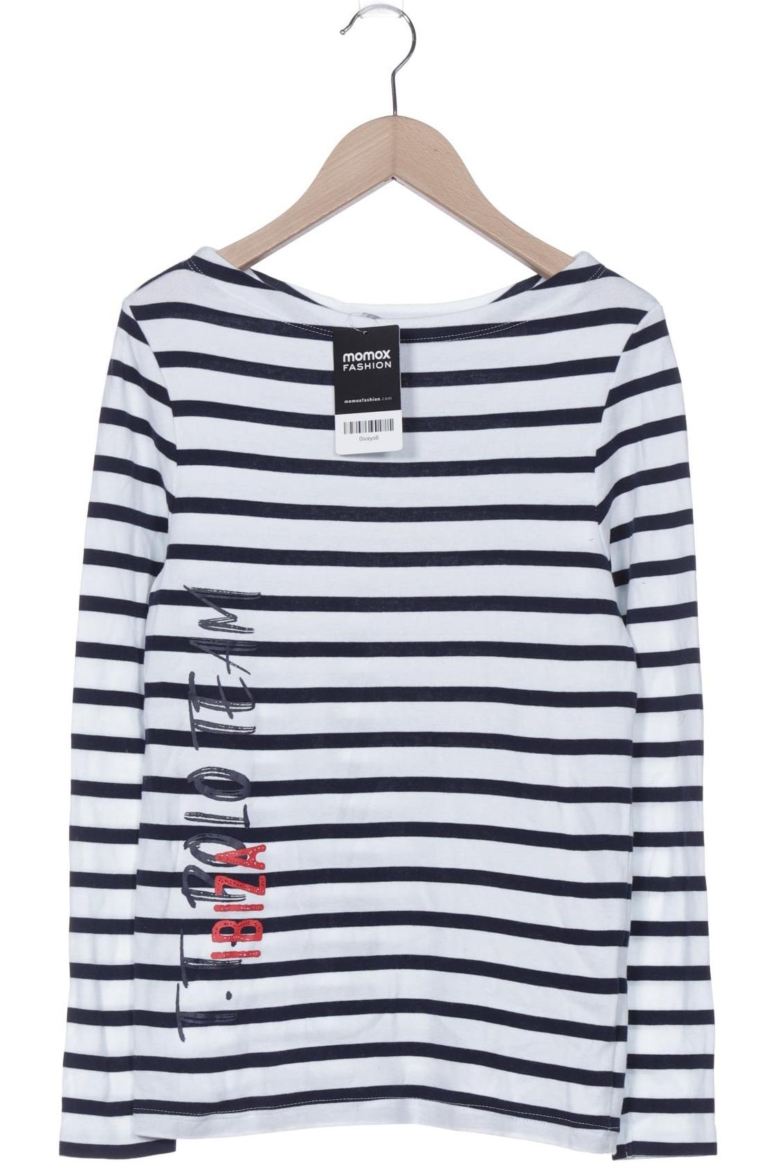 

Tom Tailor Damen Langarmshirt, weiß, Gr. 38