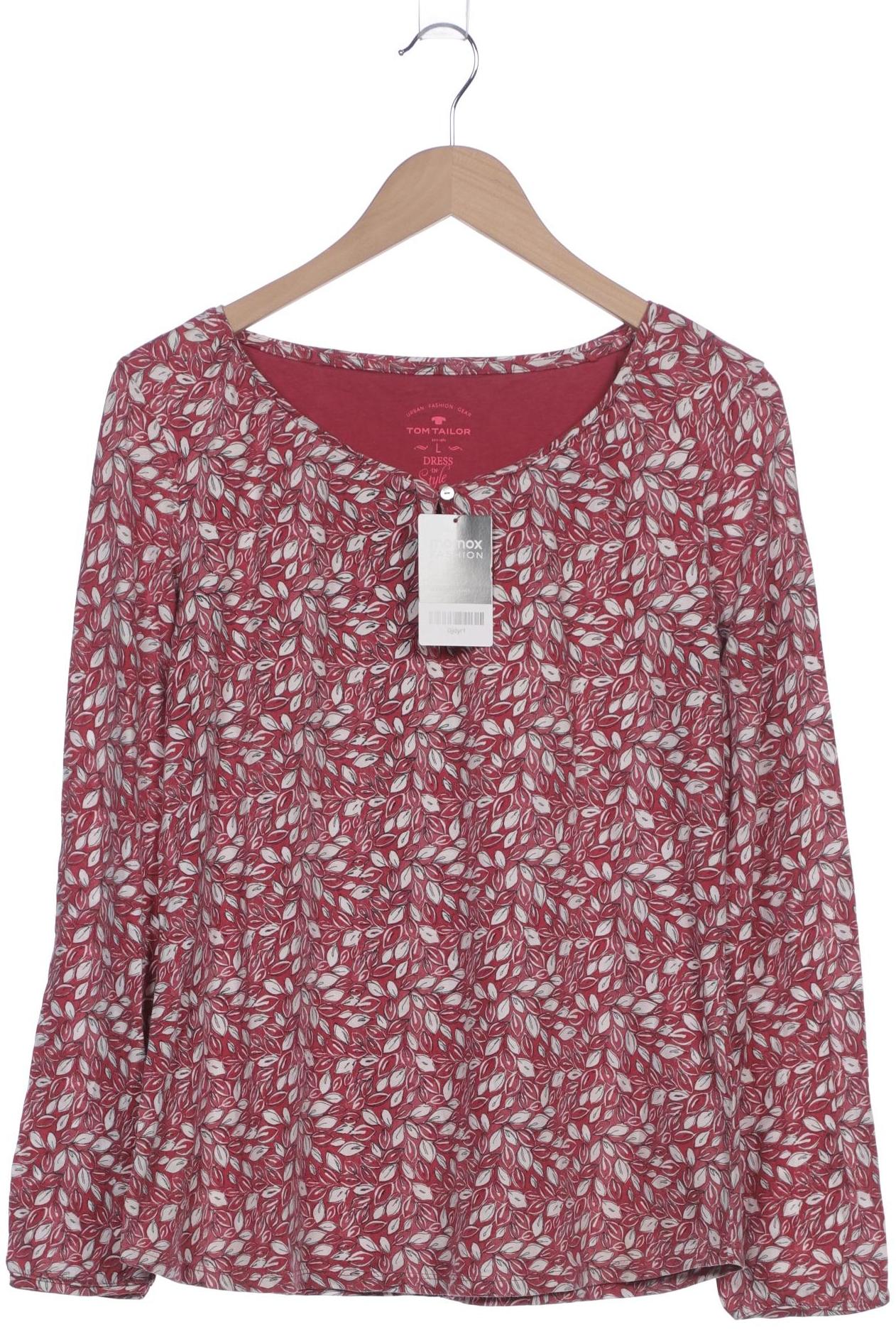 

Tom Tailor Damen Langarmshirt, pink, Gr. 42
