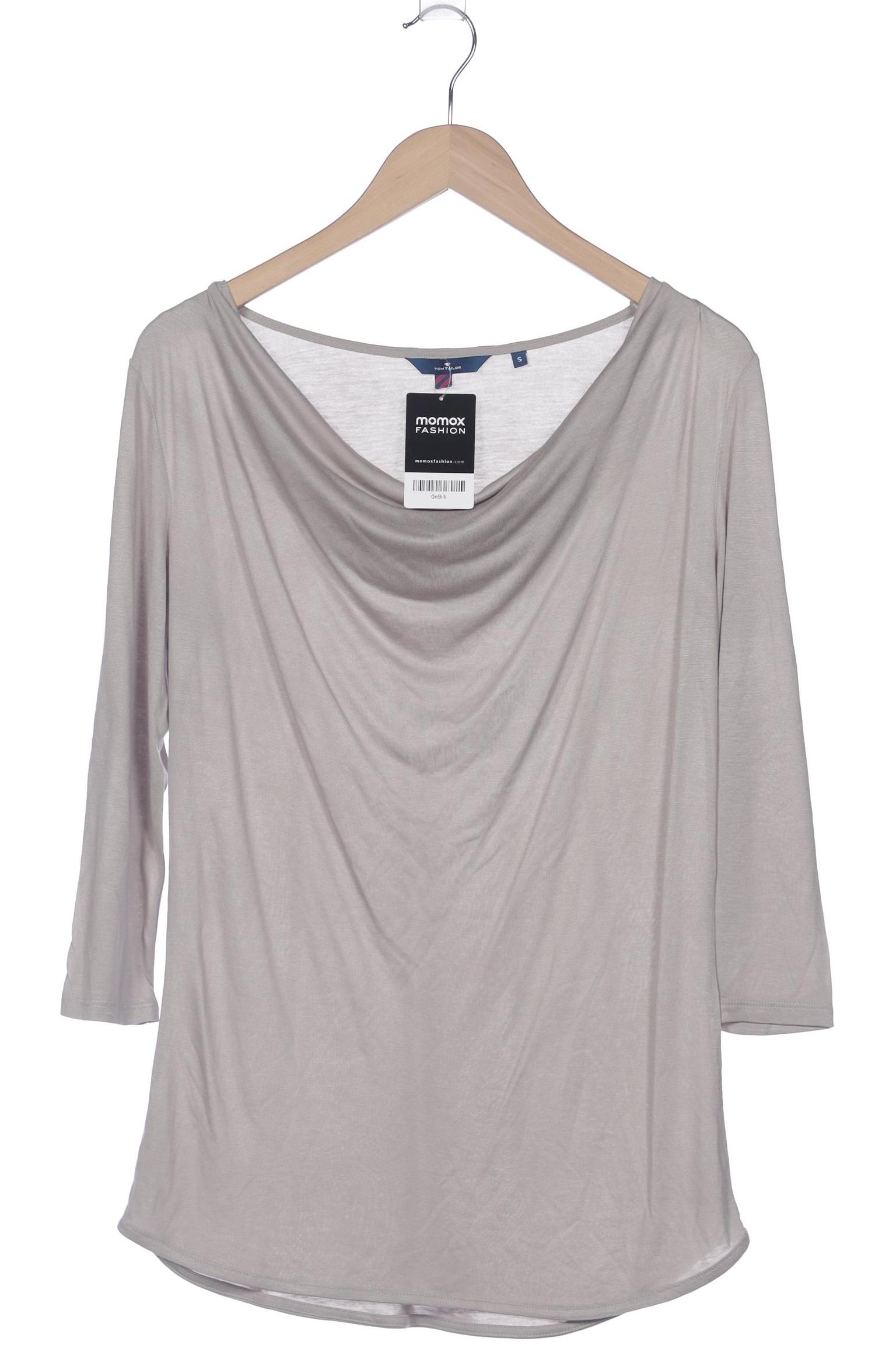 

Tom Tailor Damen Langarmshirt, grau, Gr. 36