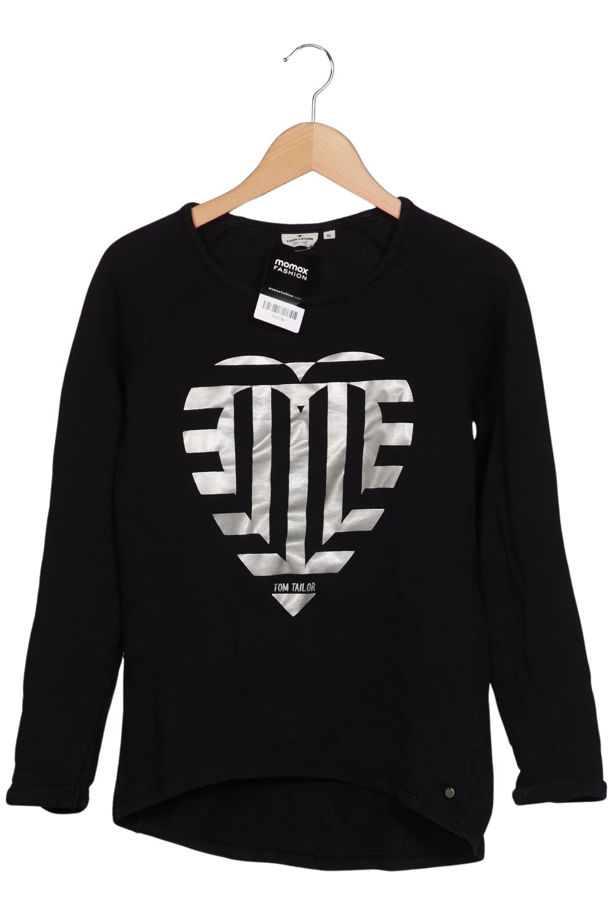 

Tom Tailor Damen Sweatshirt, schwarz, Gr. 44