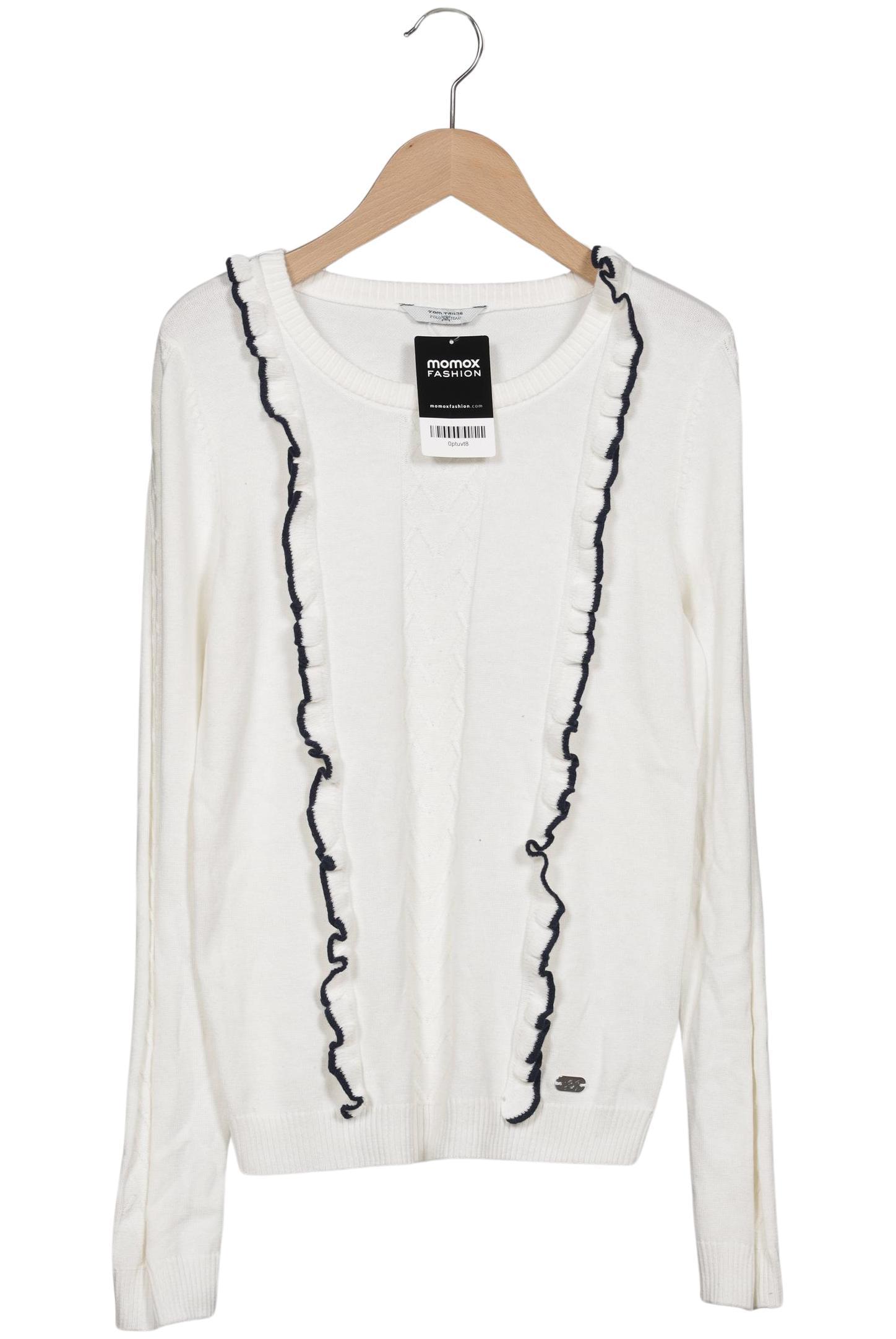 

Tom Tailor Damen Pullover, weiß, Gr. 32