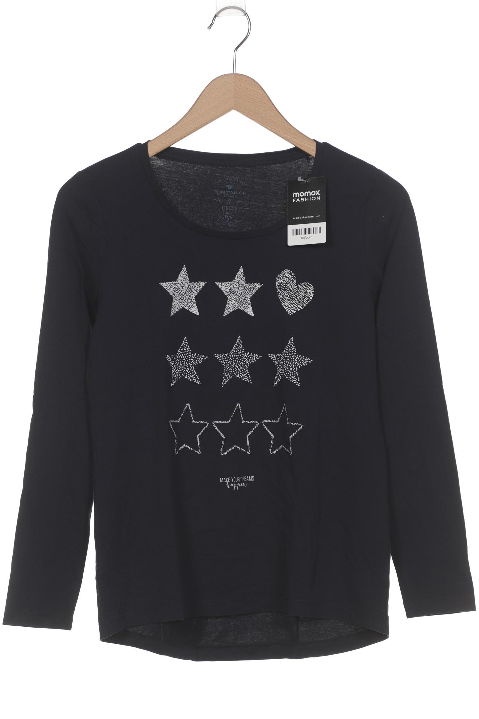 

Tom Tailor Damen Langarmshirt, marineblau, Gr. 38